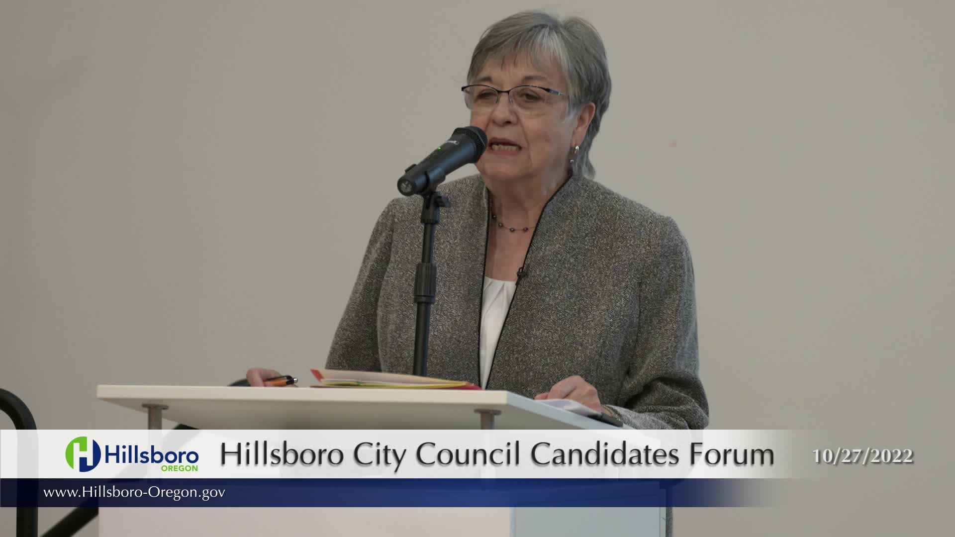 Thumbnail image for Hillsboro Candidates Forum October 27, 2022