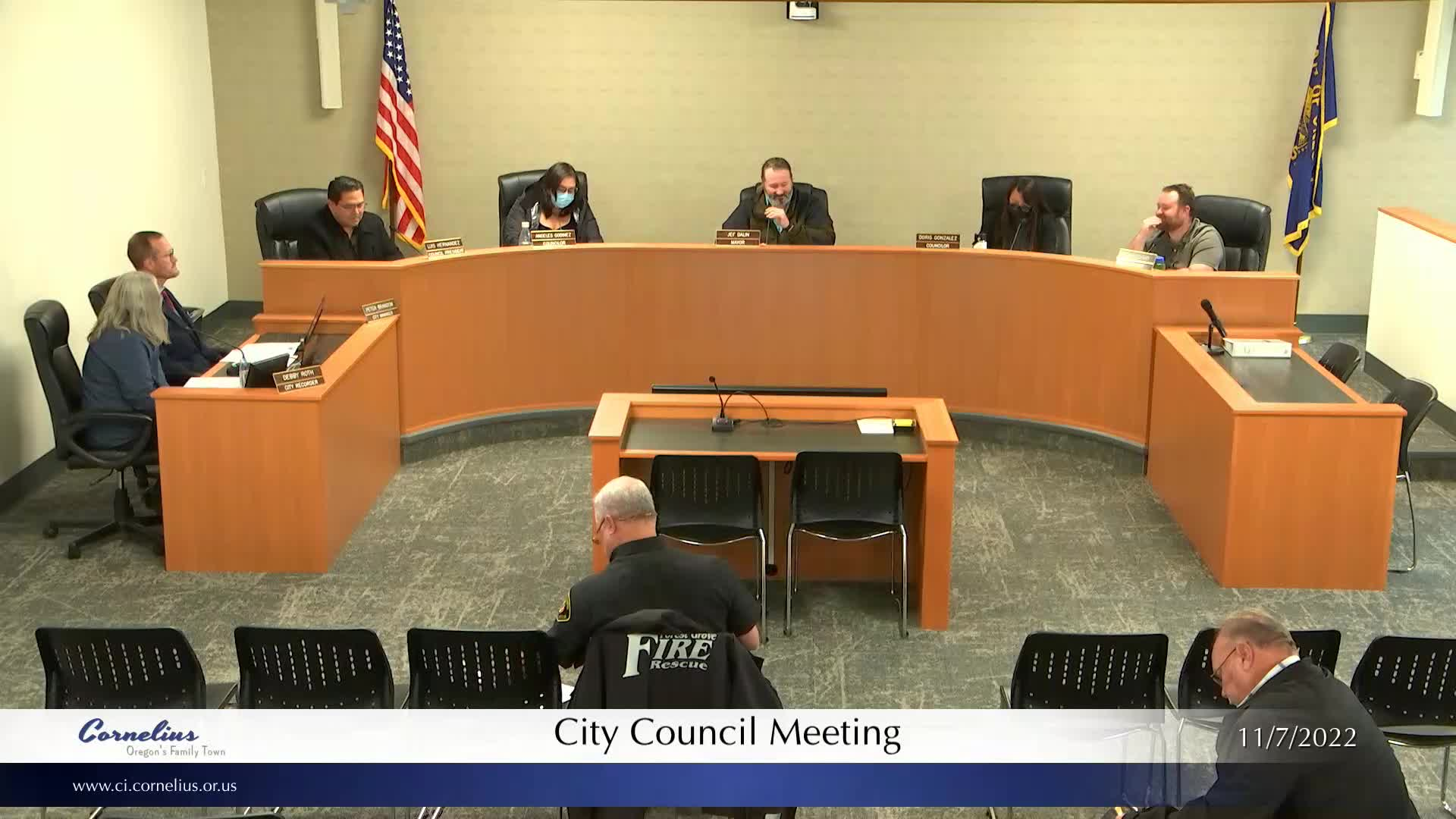 Thumbnail image for November 7, 2022 Cornelius City Council Meeting-Live