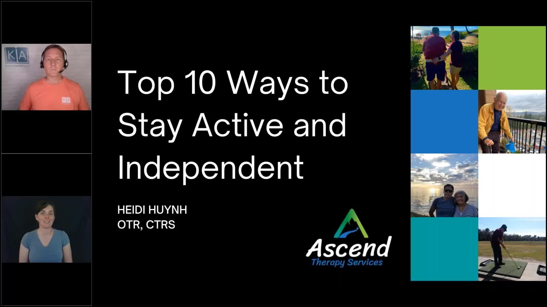 Thumbnail image for Knowledgeable Aging - Top 10 Ways To Stay Active & Independent