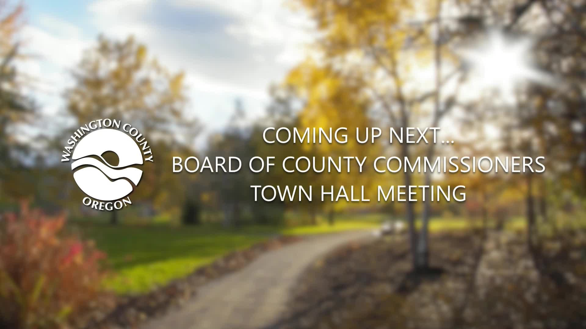 Thumbnail image for December 6, 2022 Washington County Quarterly Town Hall