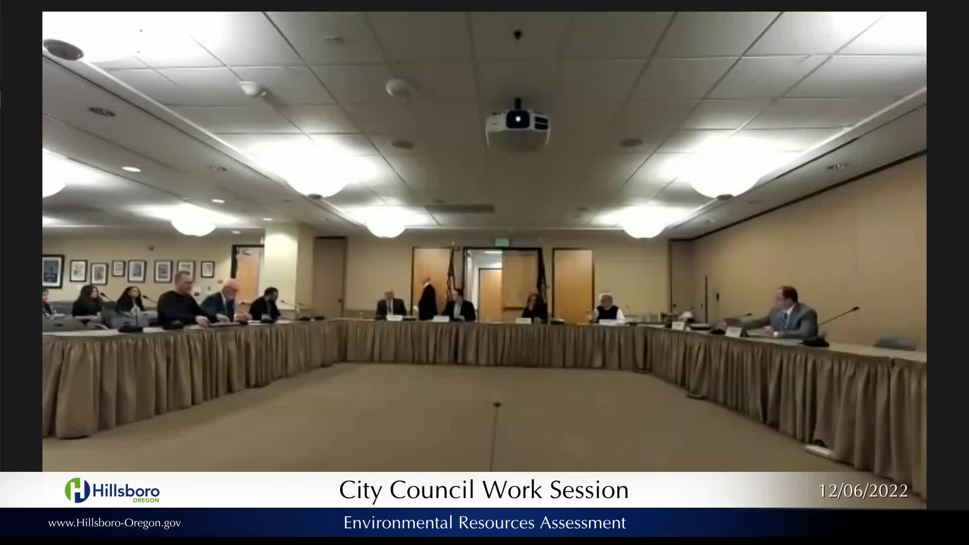 Thumbnail image for Hillsboro City Council Meeting December 6, 2022