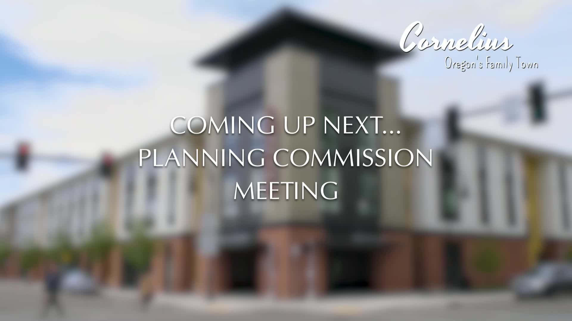 Thumbnail image for December 13, 2022 Cornelius Planning Commission Meeting