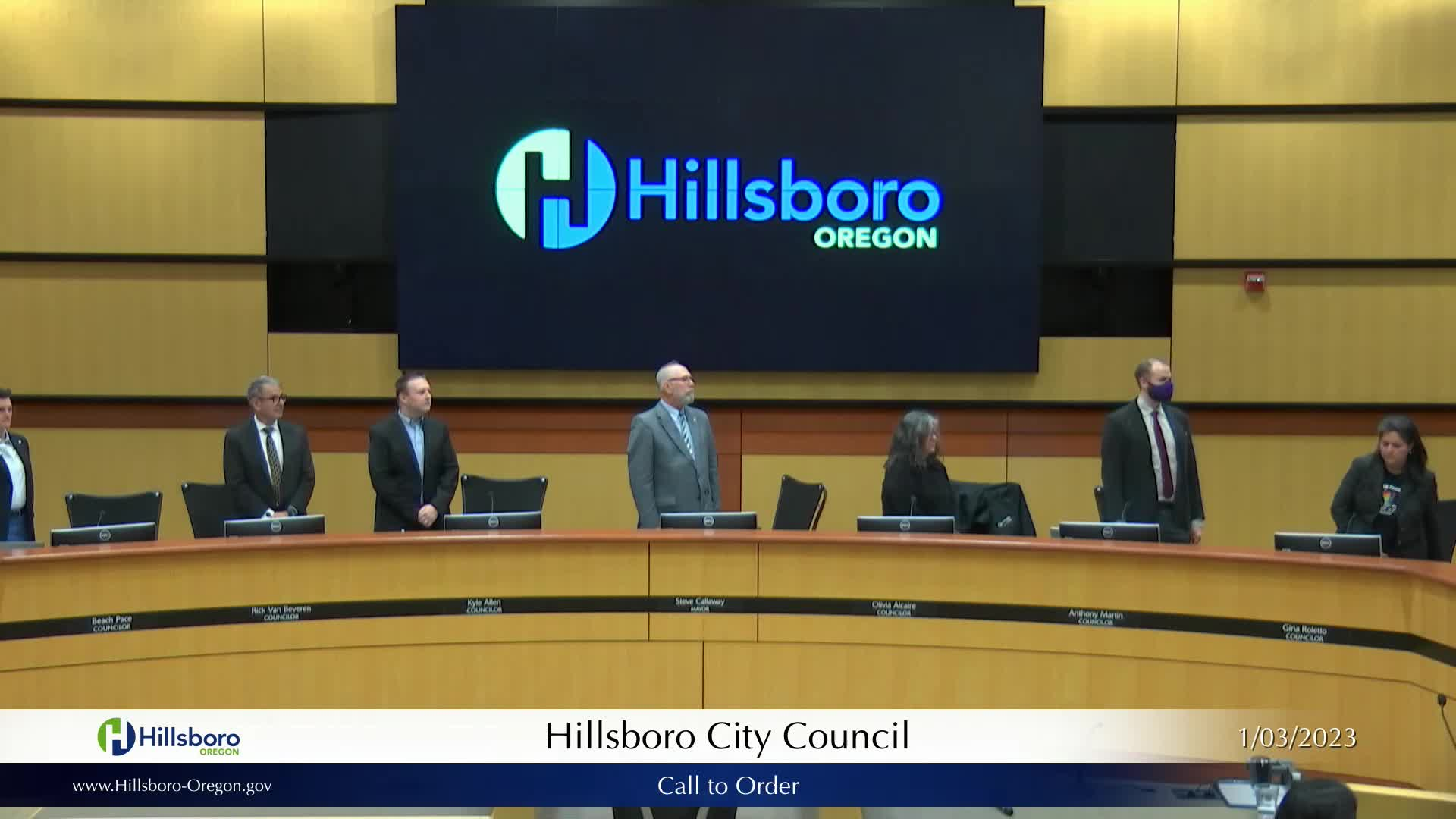 Thumbnail image for January 3, 2023 Hillsboro City Council Meeting