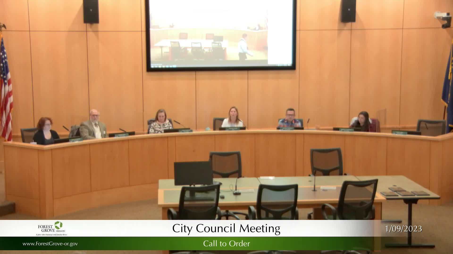 Thumbnail image for January 9, 2023 Forest Grove City Council Meeting