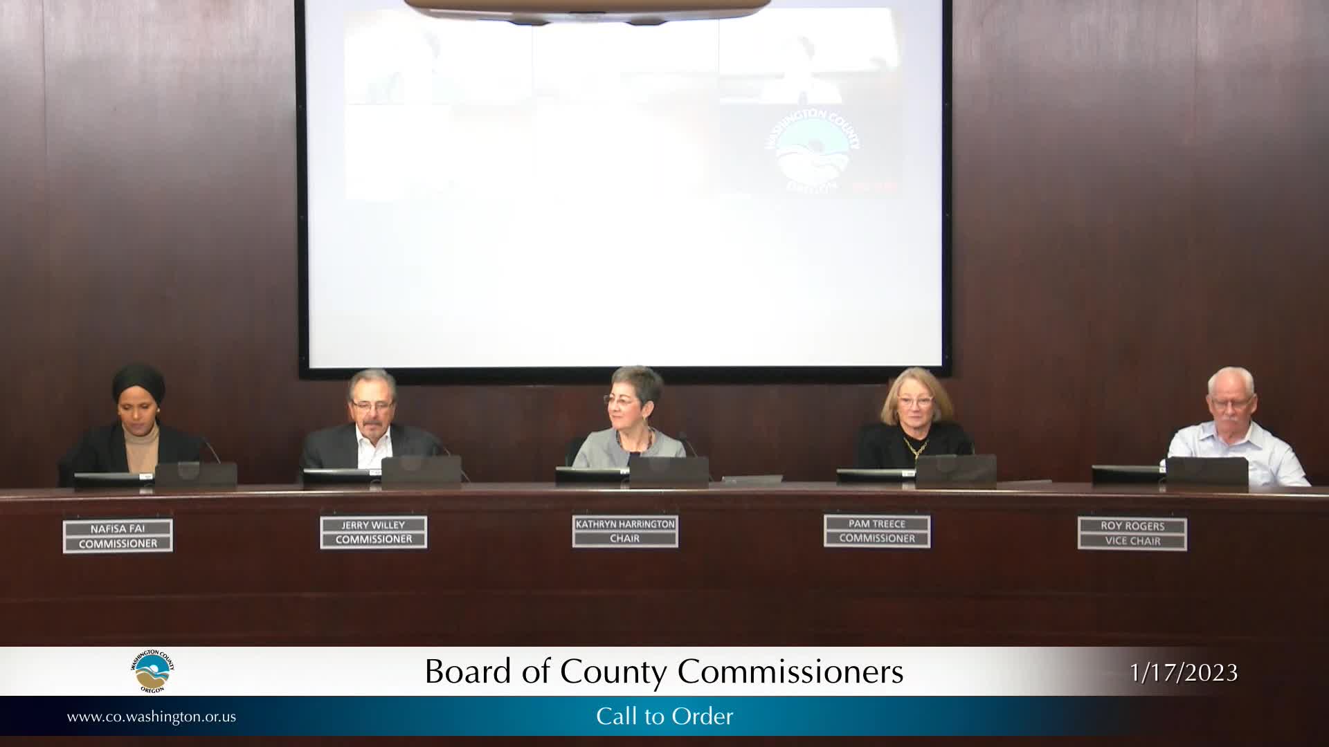 Thumbnail image for WaCo Board of Commissioners Meeting  January 17, 2023