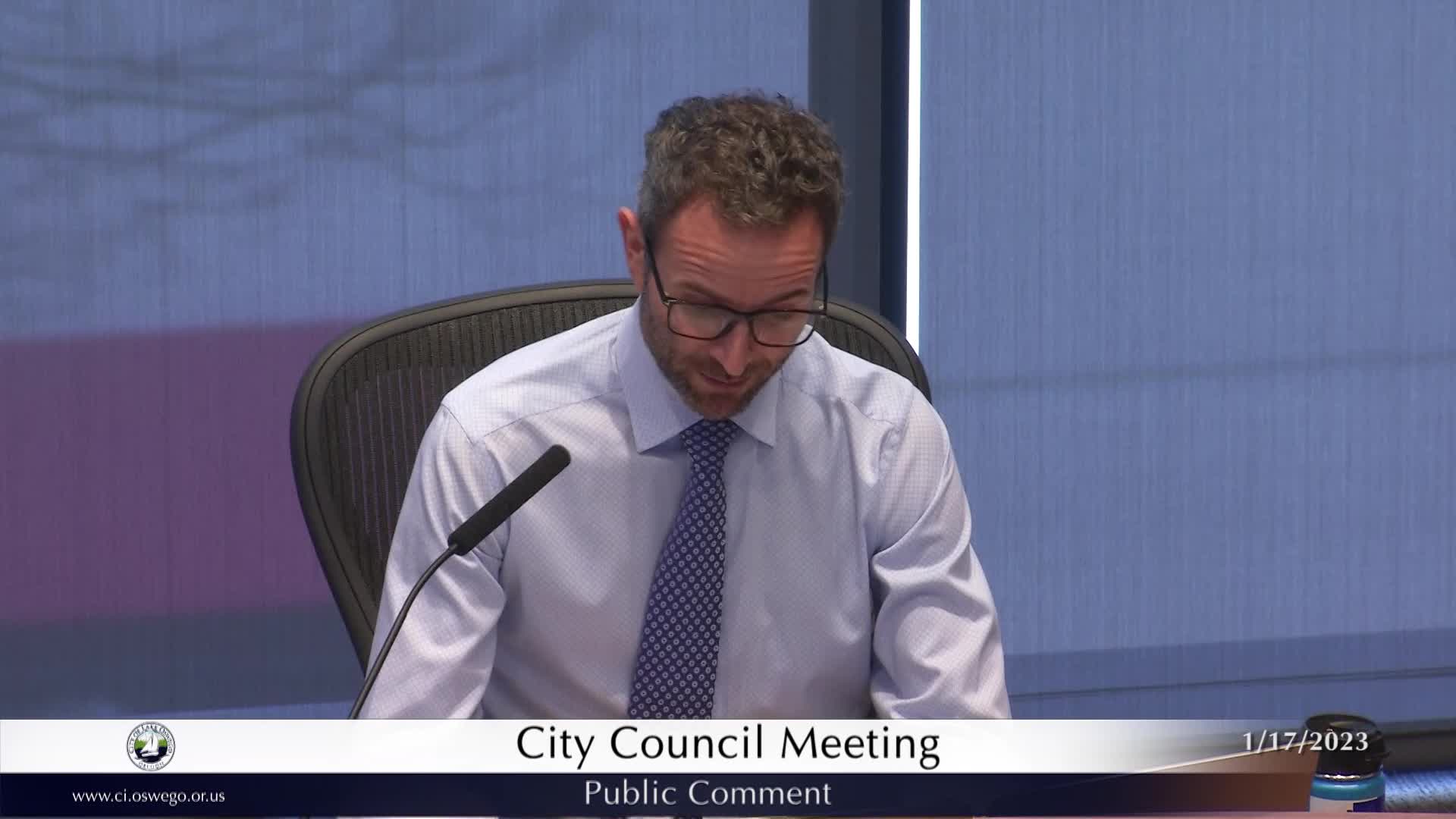 Thumbnail image for Lake Oswego City Council Meeting