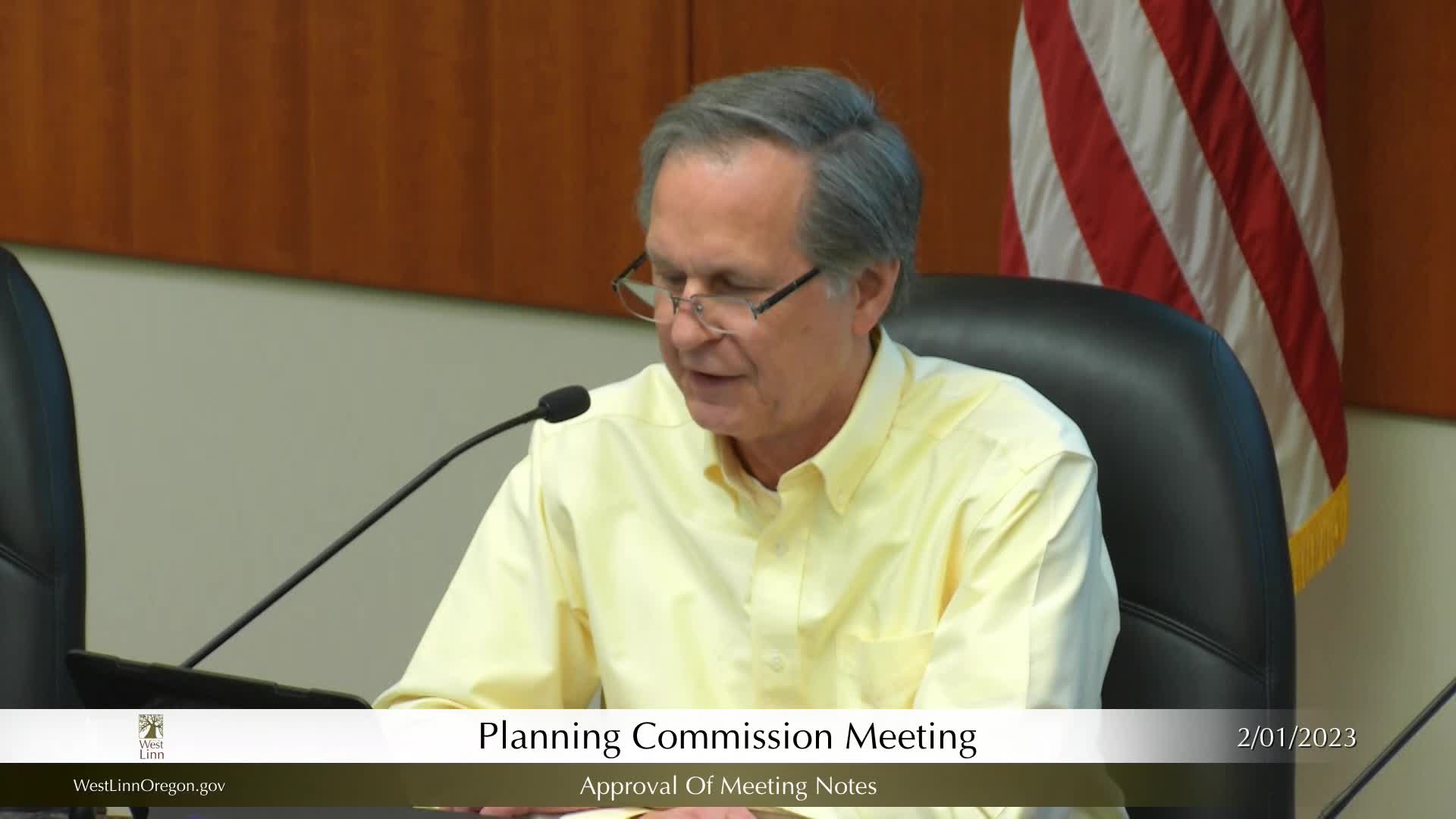 Thumbnail image for February 1, 2023 West Linn Planning Commission