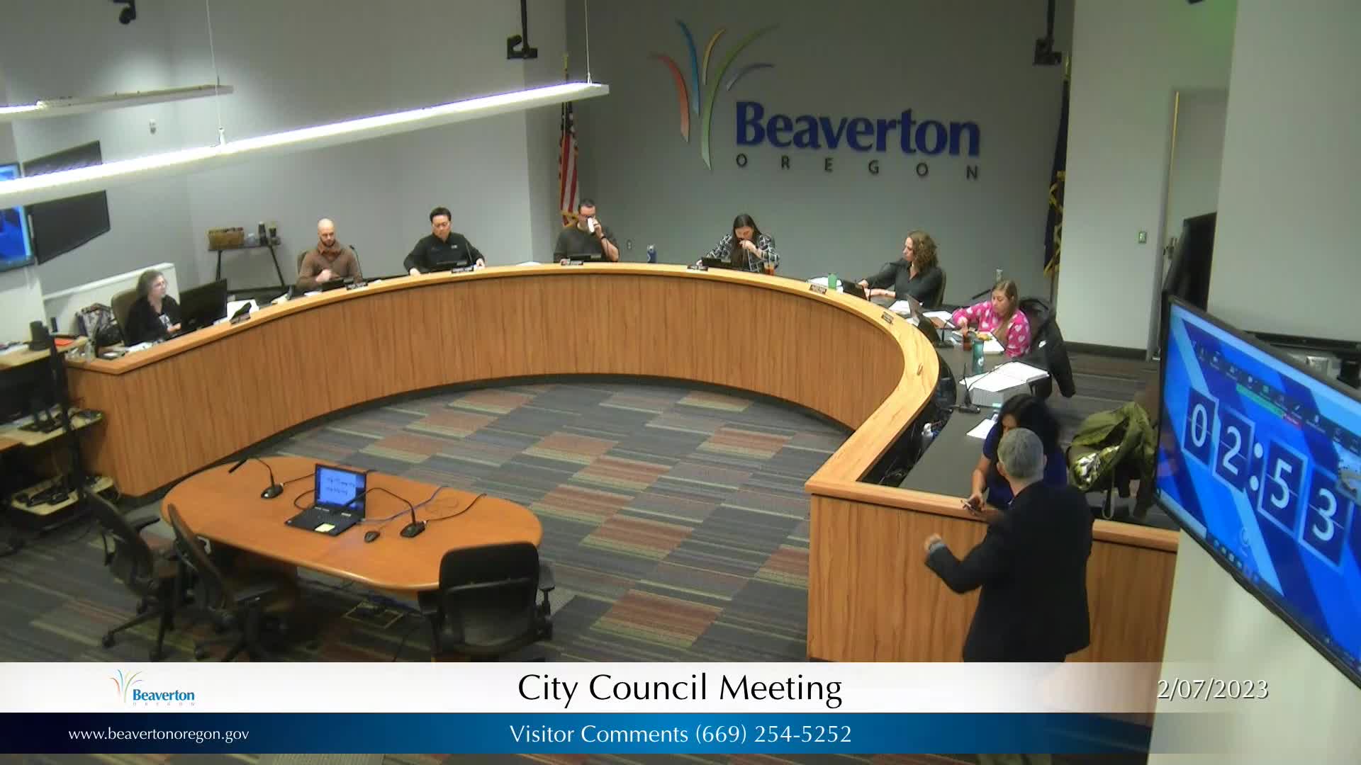 Thumbnail image for February 7, 2023 Beaverton City Council Meeting