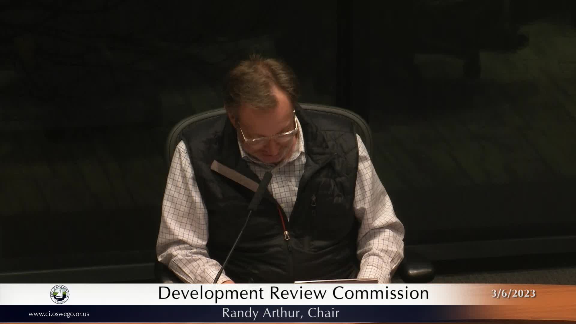 Thumbnail image for March 6, 2023 Lake Oswego Development Review Commission Meeting