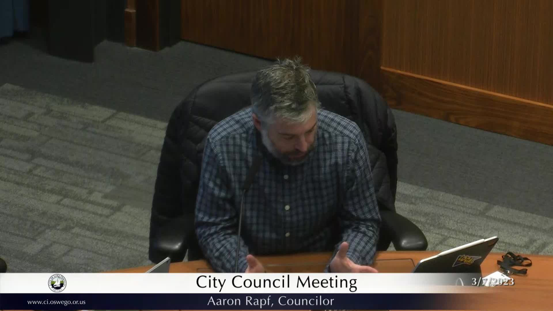 Thumbnail image for March 7, 2023 Lake Oswego City Council Meeting