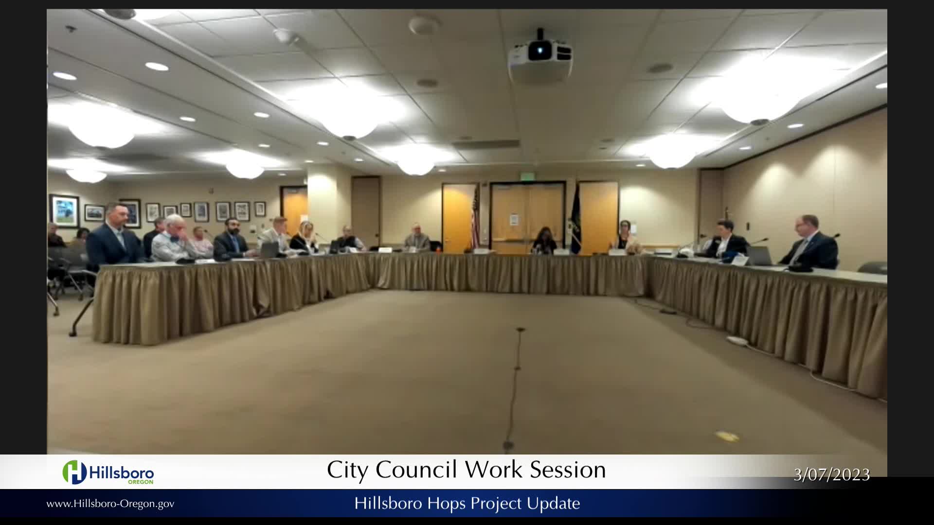 Thumbnail image for March 7, 2023 Hillsboro City Council Meeting