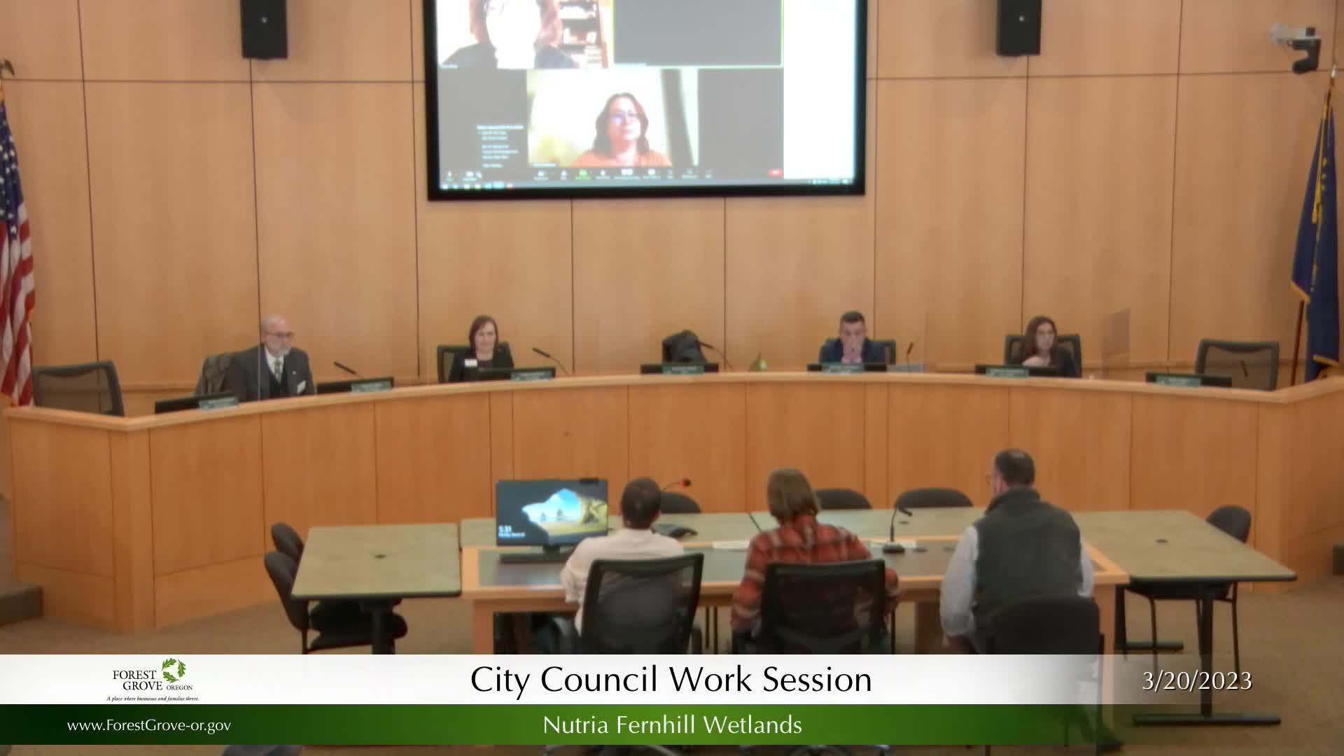 Thumbnail image for March 20, 2023 Forest Grove City Council Meeting