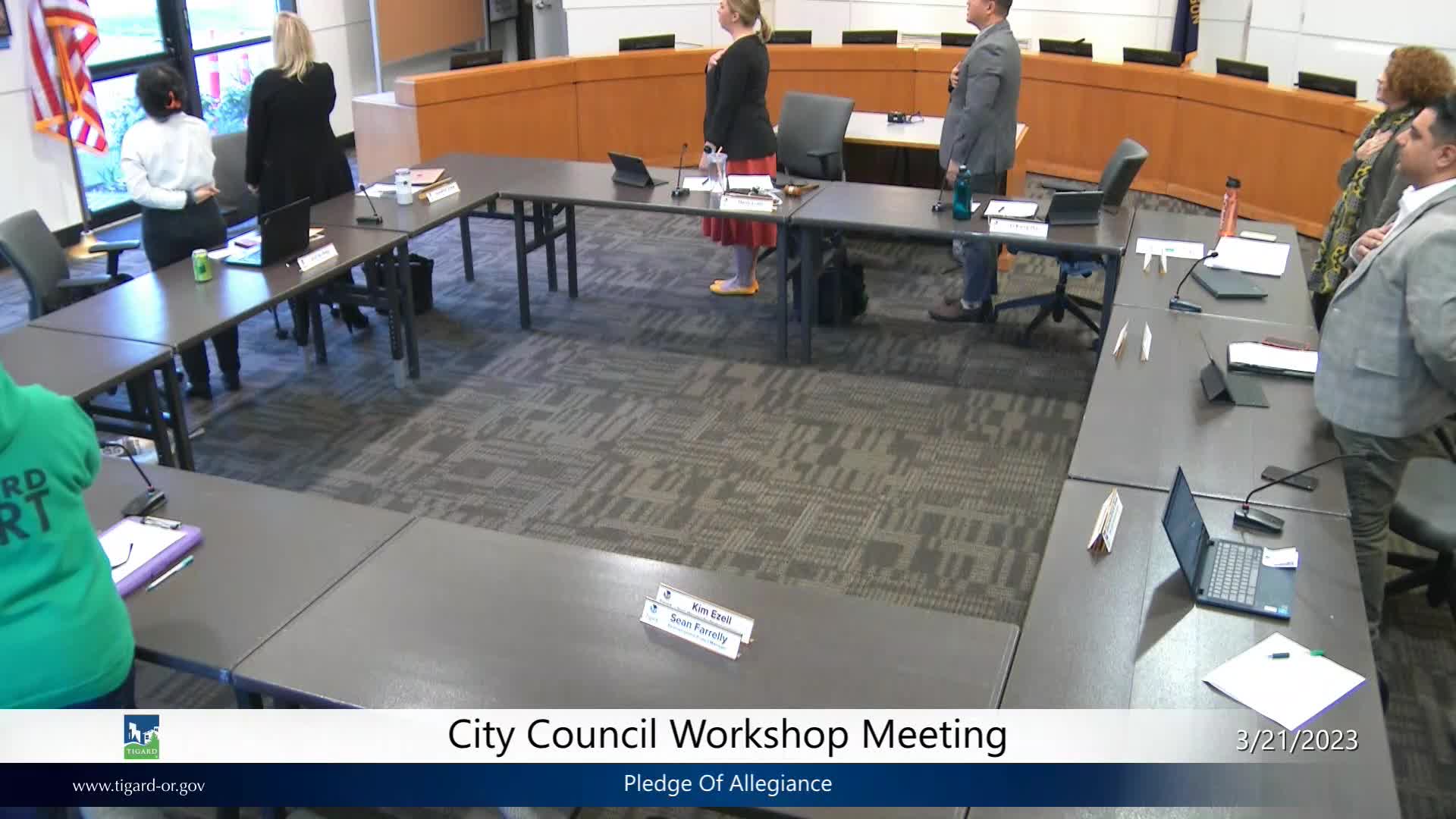Thumbnail image for March 21, 2023 Tigard City Council Workshop