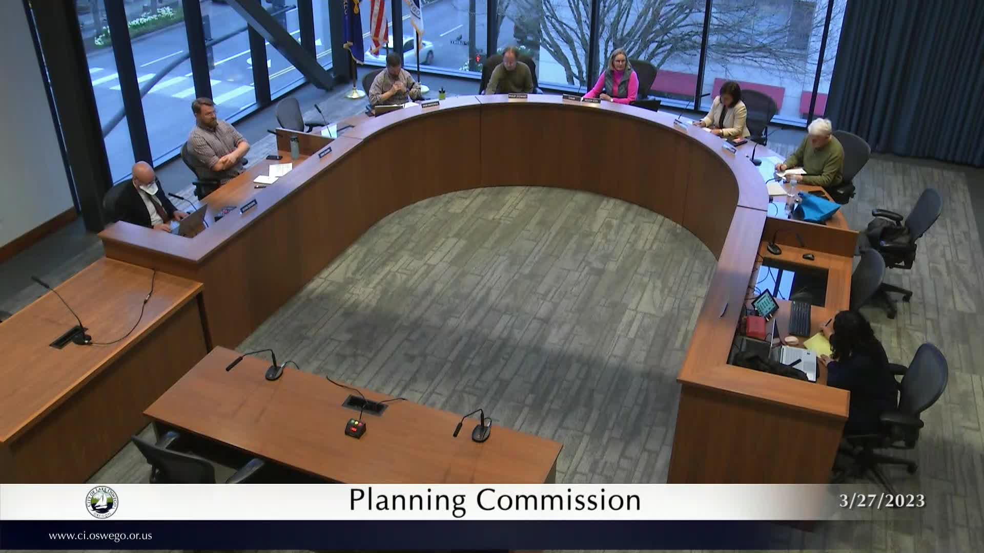 Thumbnail image for March 27, 2023 Lake Oswego Planning Commission Meeting