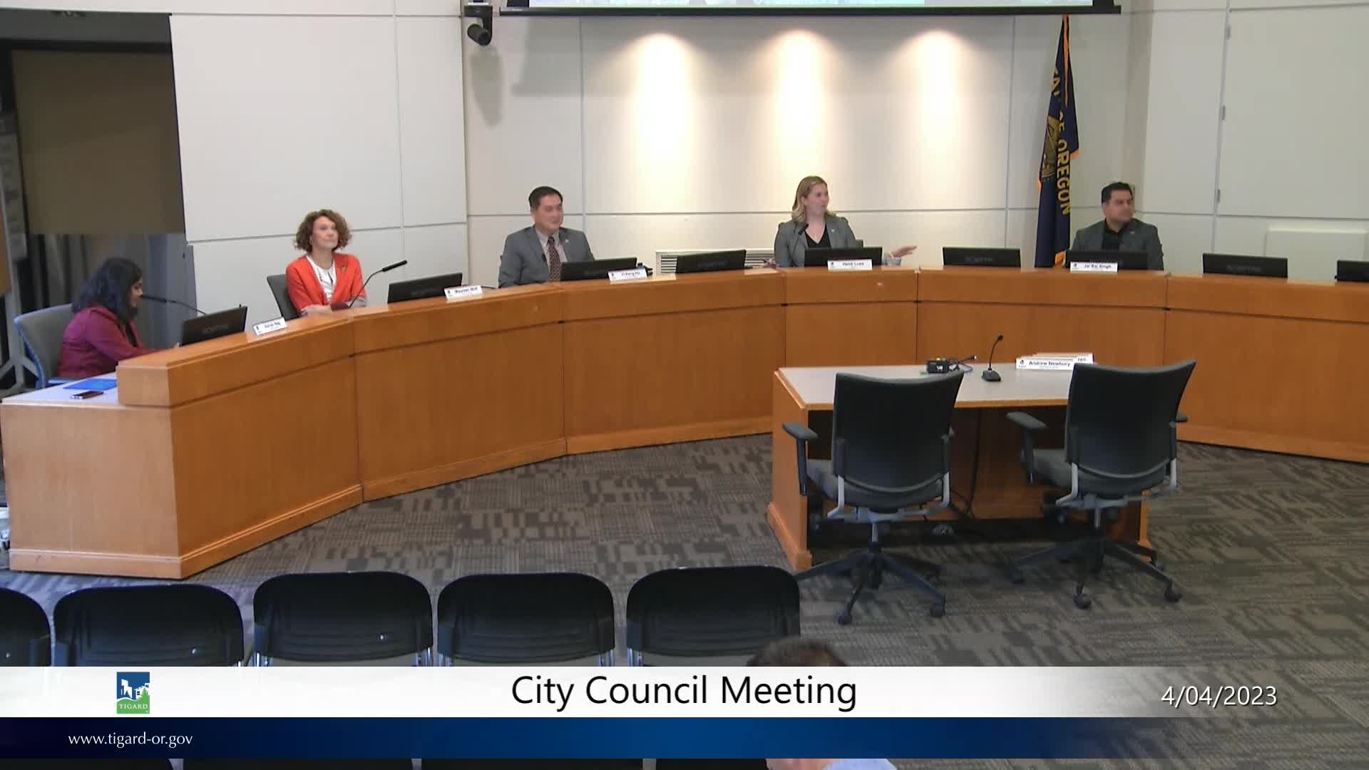 Thumbnail image for April 4, 2023 Tigard City Council Meeting
