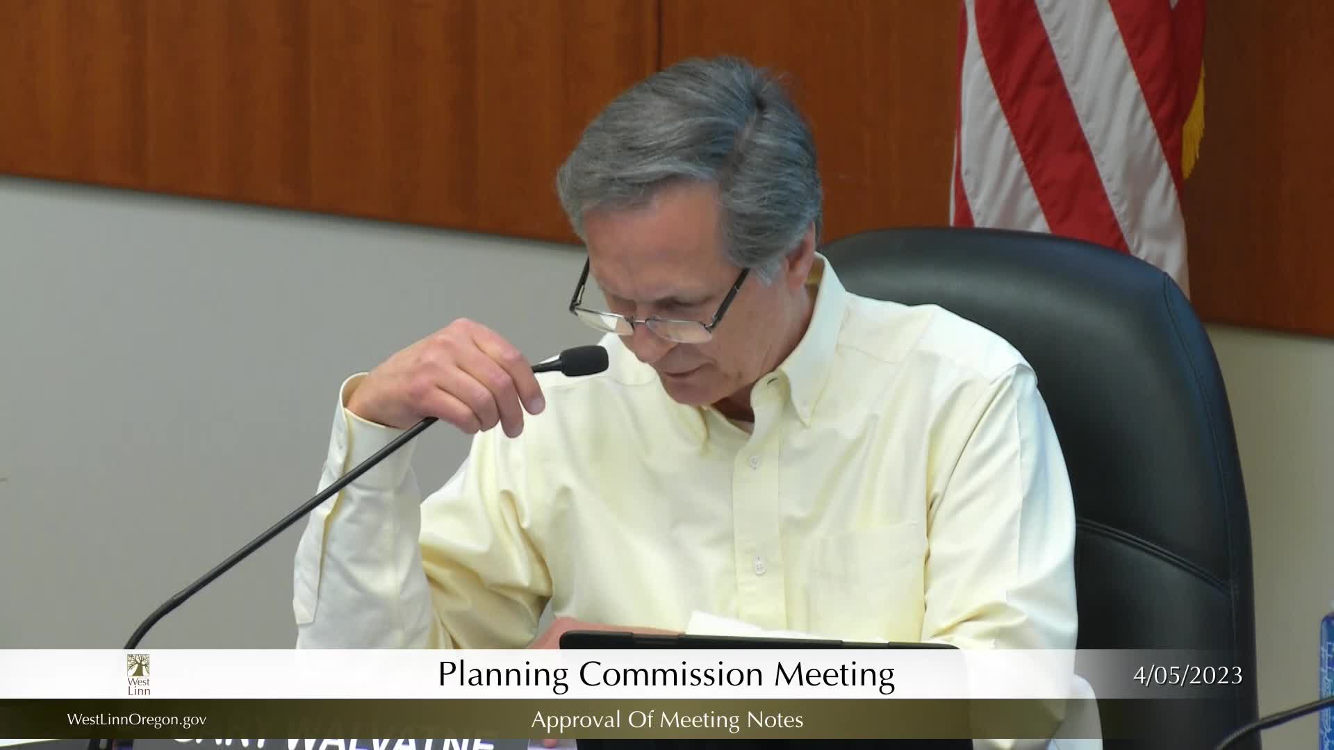 Thumbnail image for April 5, 2023 West Linn Planning Commission