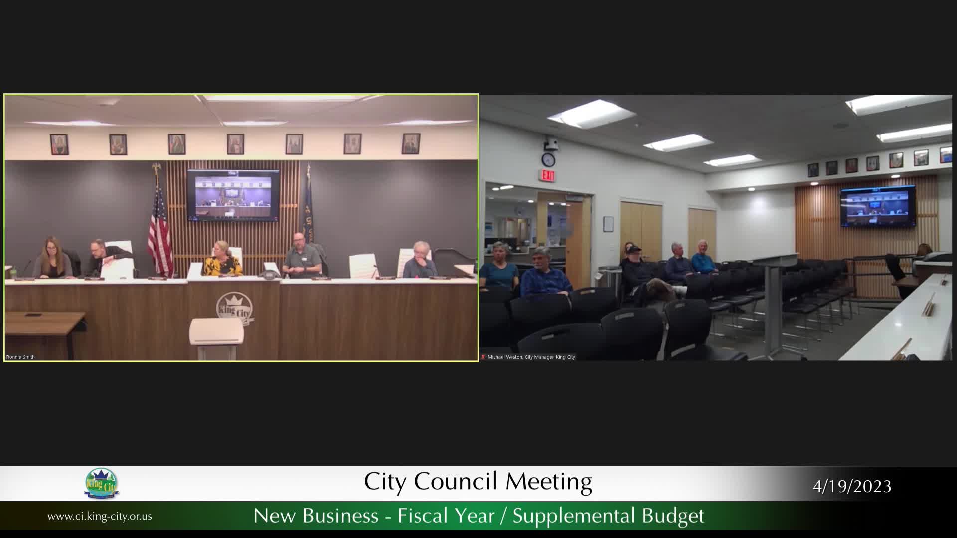 Thumbnail image for April 19, 2023 King City Council Meeting