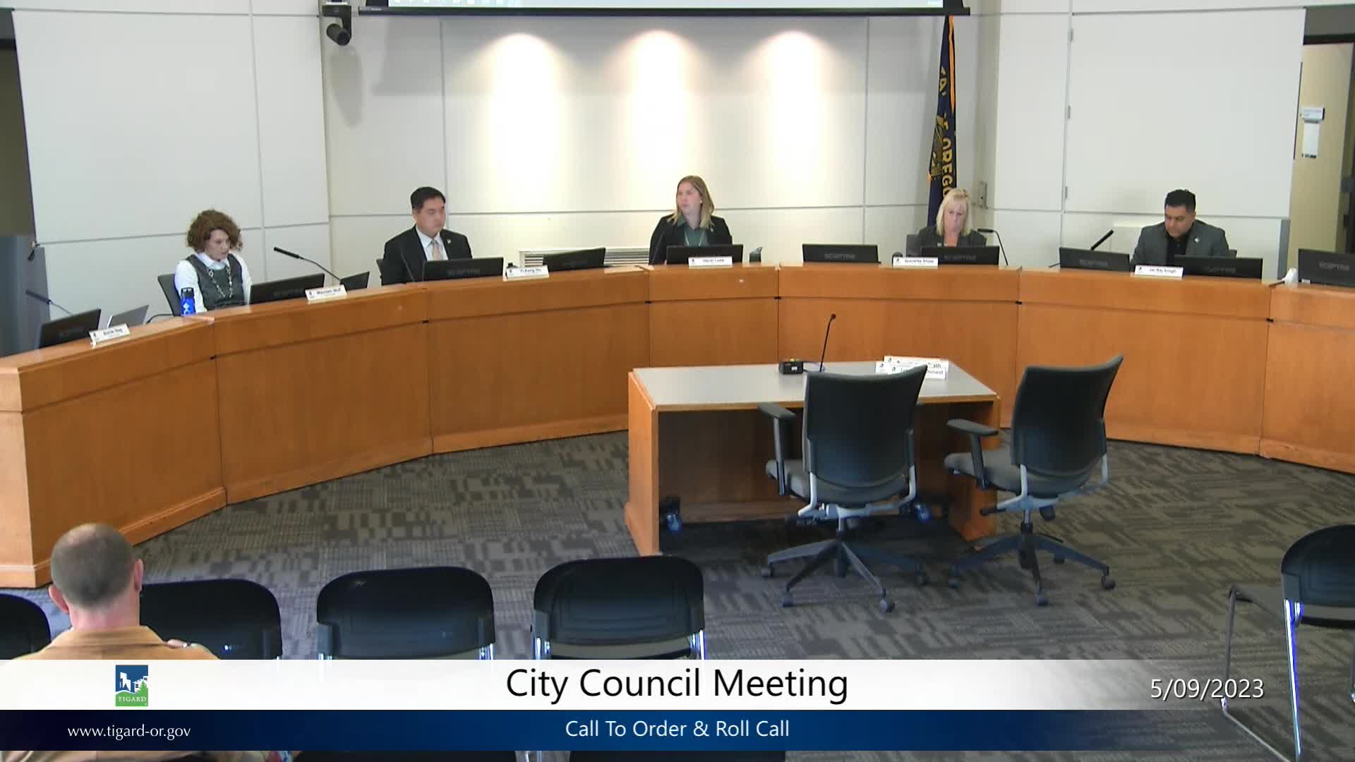 Thumbnail image for May 9, 2023 - Tigard City Council Meeting