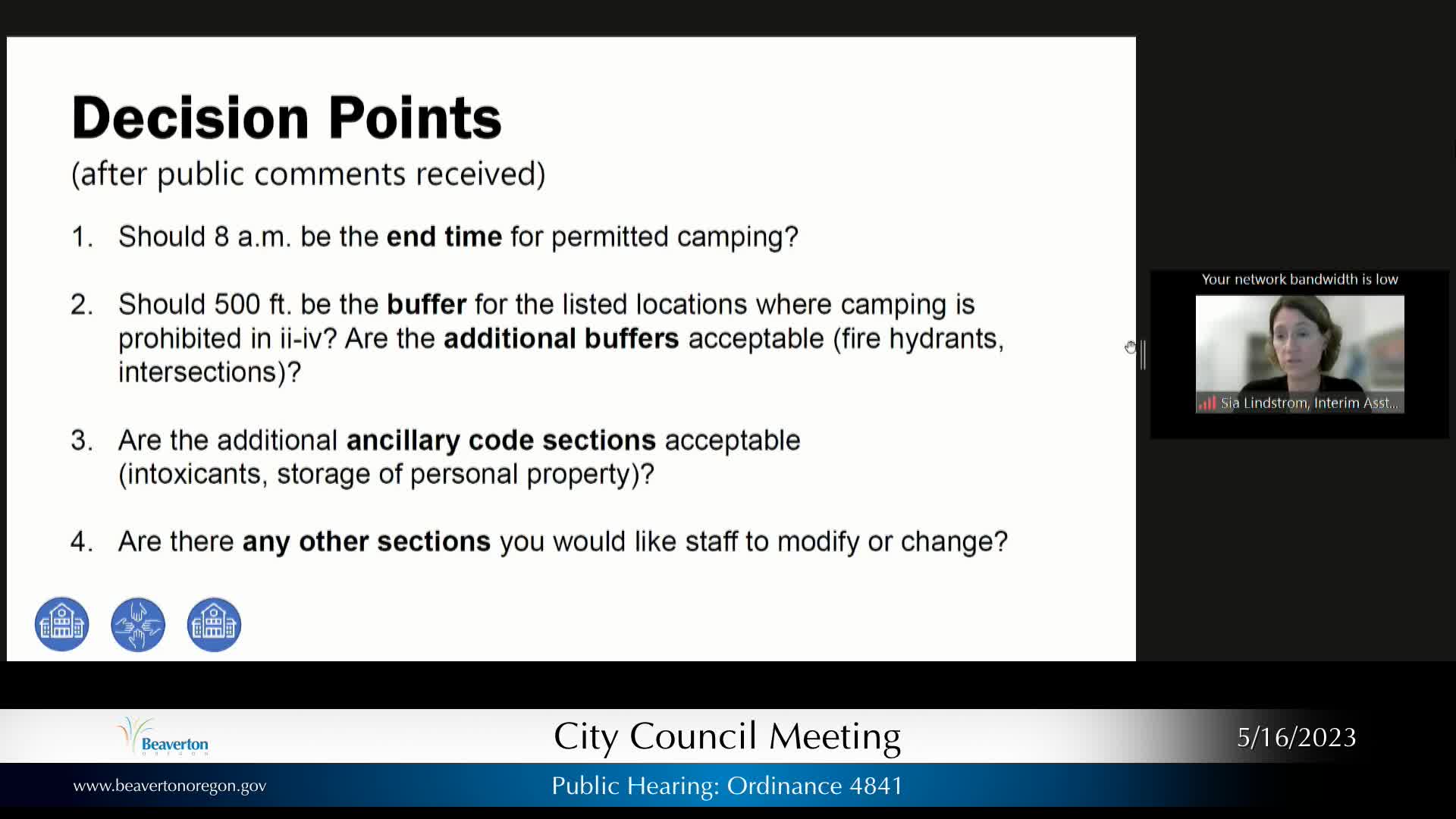 Thumbnail image for May 16, 2023 - Beaverton City Council Meeting