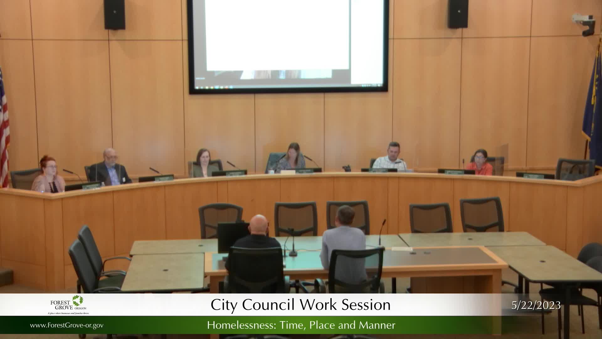Thumbnail image for May 22, 2023 - Forest Grove City Council Work Session