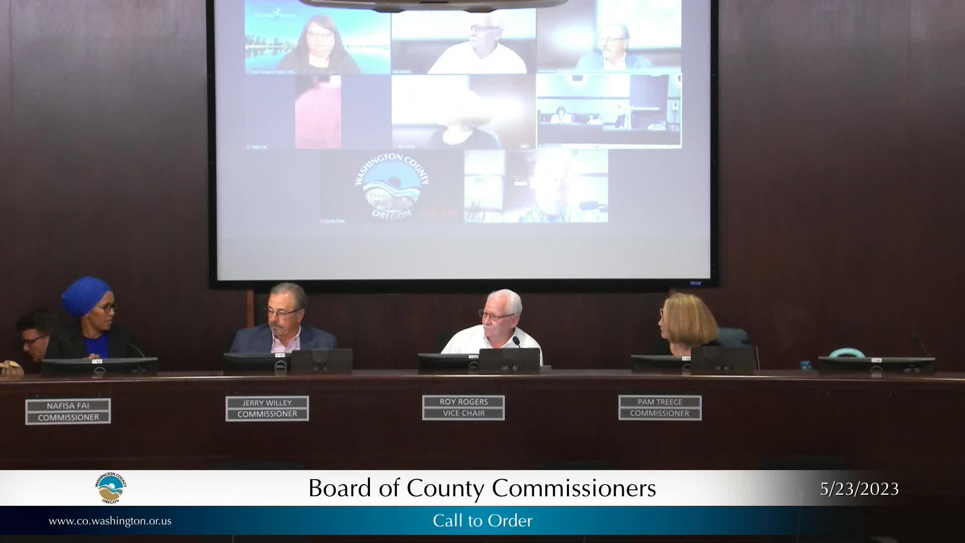 Thumbnail image for June 13, 2023 - Washington County Board of Commissioners Meeting