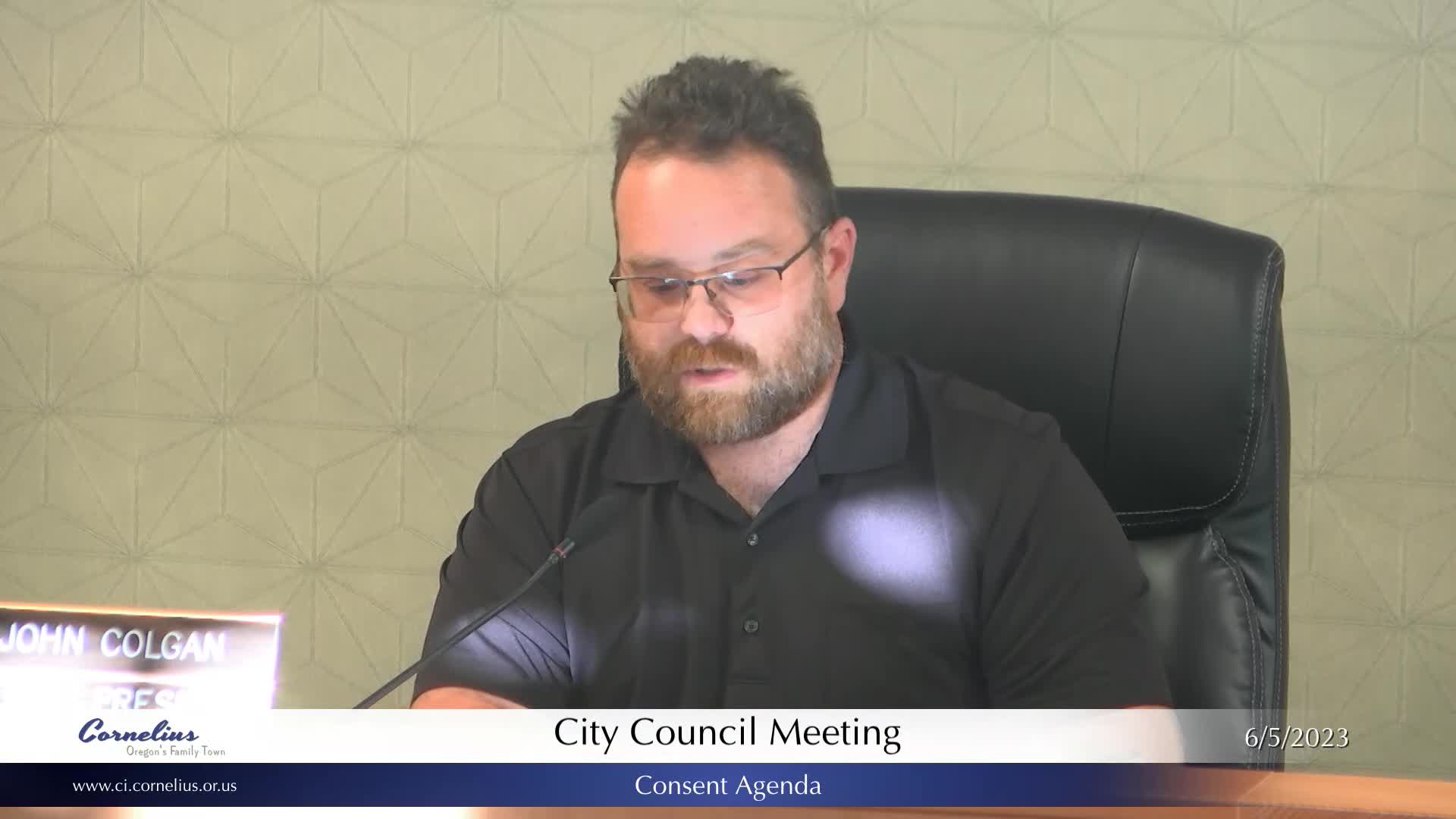 Thumbnail image for June 5, 2023 - Cornelius City Council Meeting