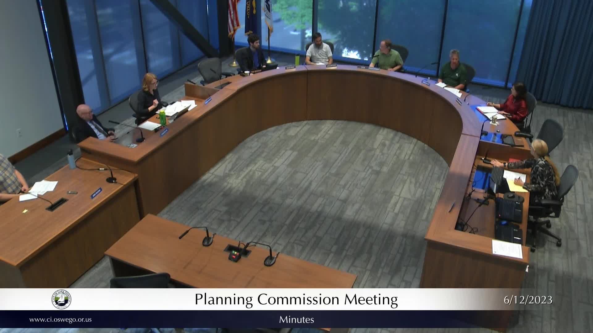 Thumbnail image for June 12, 2023 - Lake Oswego Planning Commission Meeting