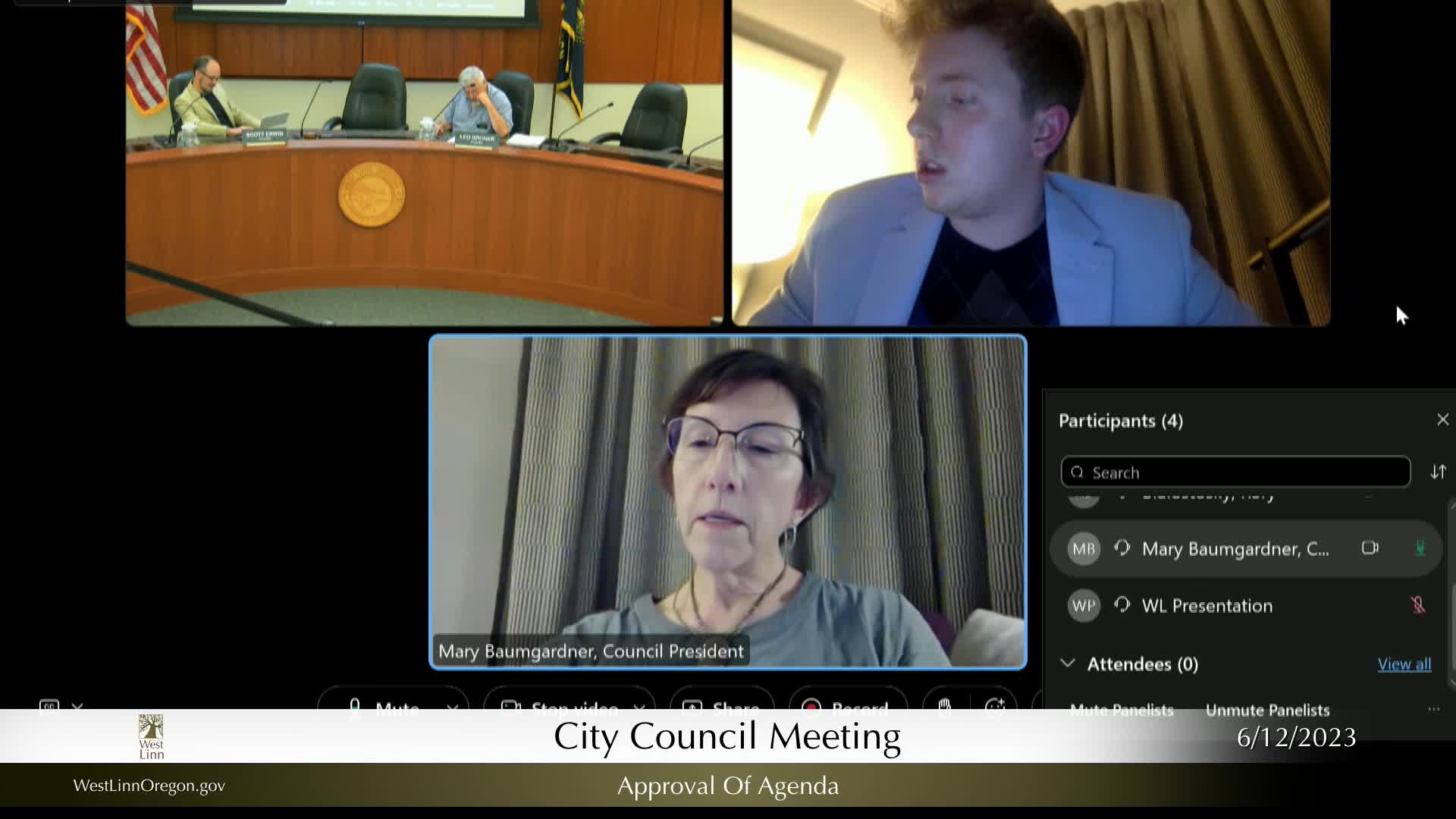 Thumbnail image for West Linn City Council Meeting 061223