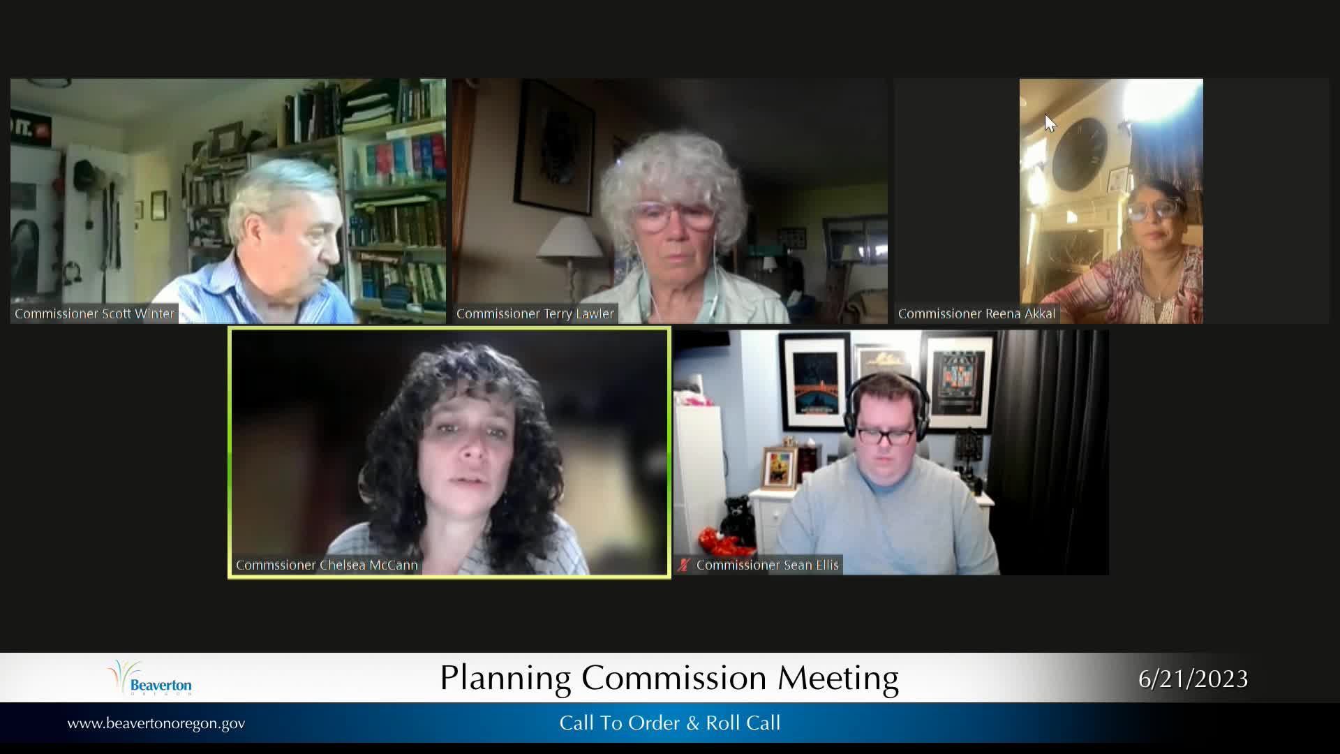 Thumbnail image for June 21, 2023 Beaverton Planning Commission