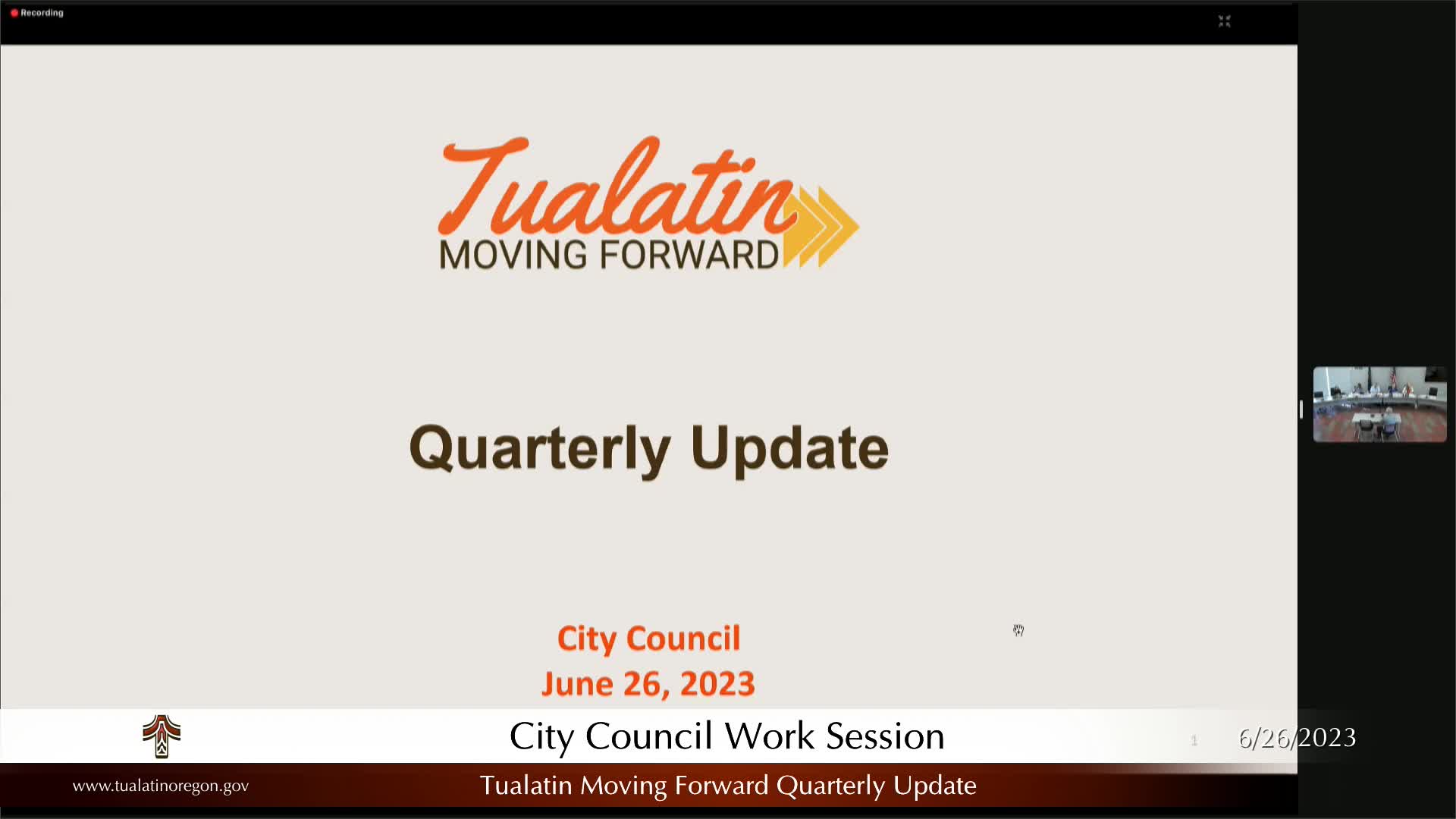 Thumbnail image for June 26, 2023 Tualatin City Council Work Session
