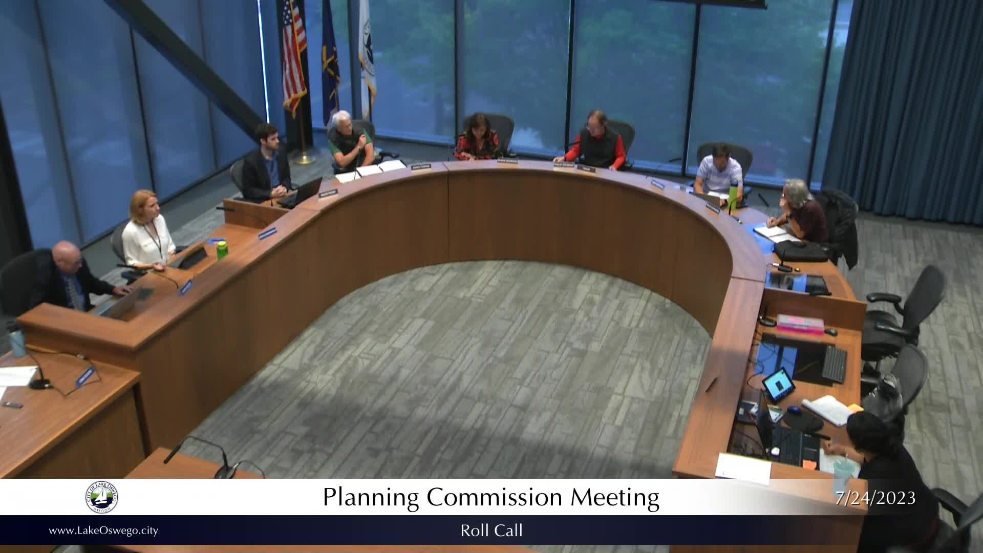 Thumbnail image for July 24, 2023 - Lake Oswego Planning Commission Meeting
