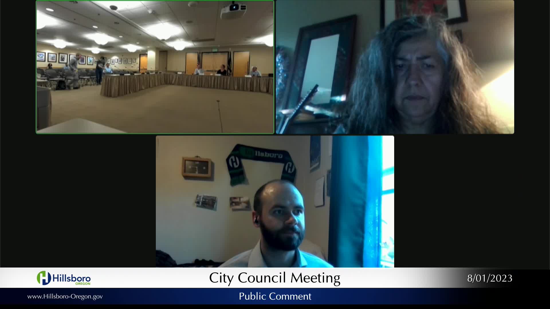 Thumbnail image for August 1, 2023 - Hillsboro City Council Meeting