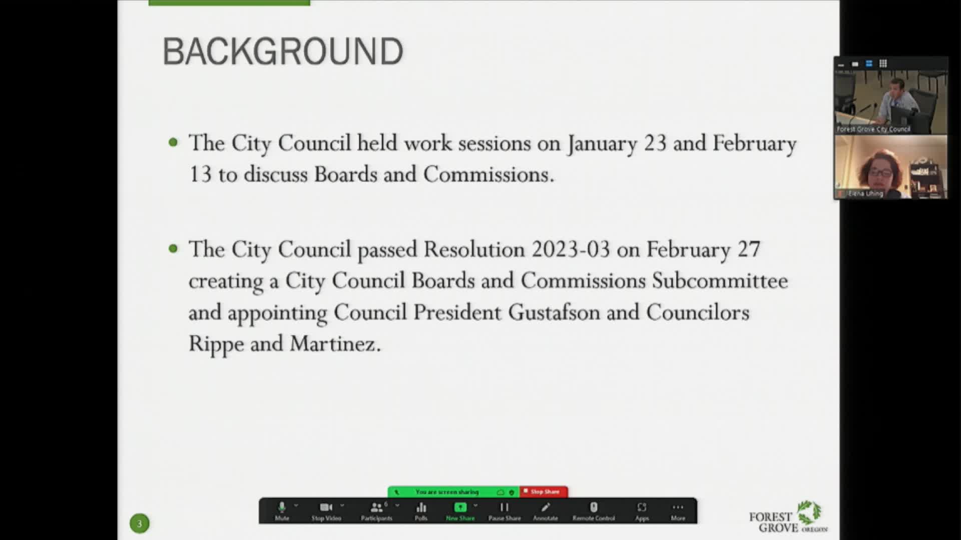 Thumbnail image for August 28, 2023 - Forest Grove City Council Meeting