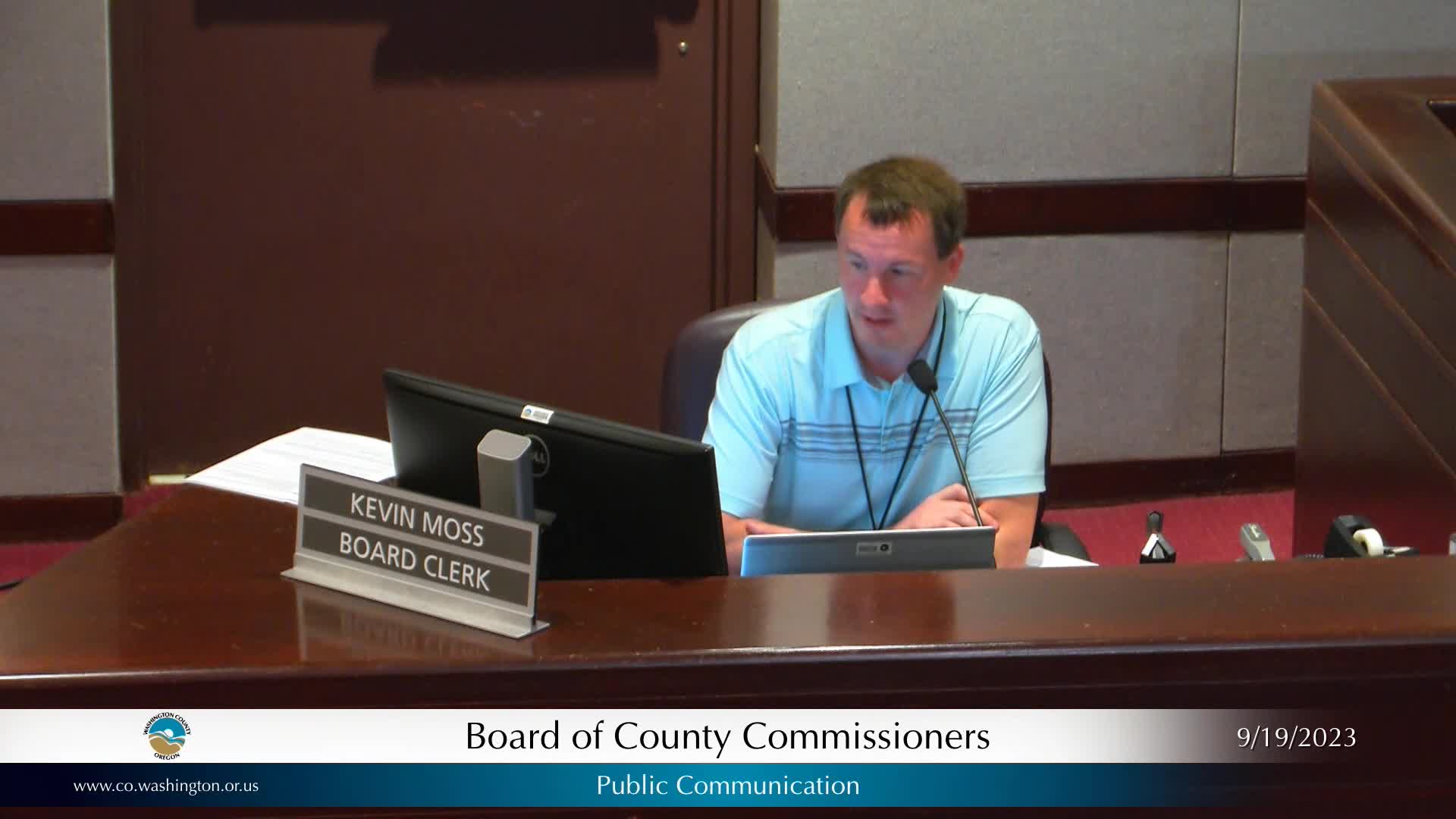 Thumbnail image for September 19, 2023 Board of Commissioners Meeting