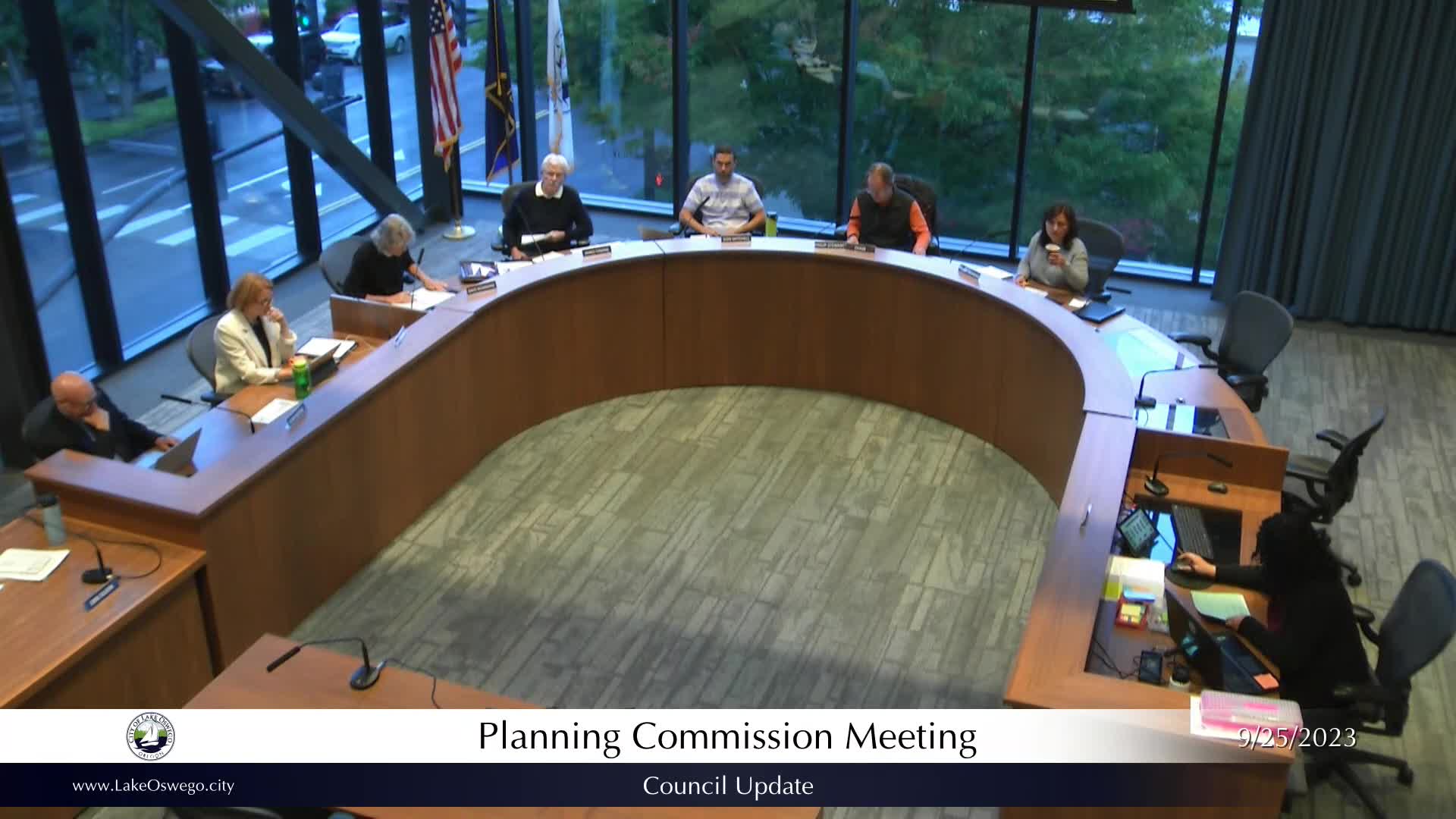 Thumbnail image for September 25, 2023 - Lake Oswego Planning Commission Meeting