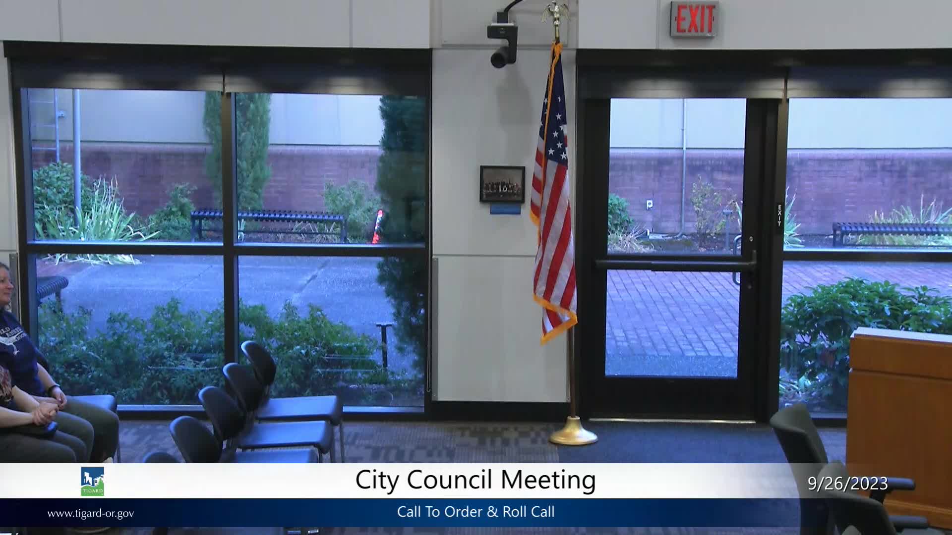 Thumbnail image for Tigard City Council Meeting - September 26, 2023