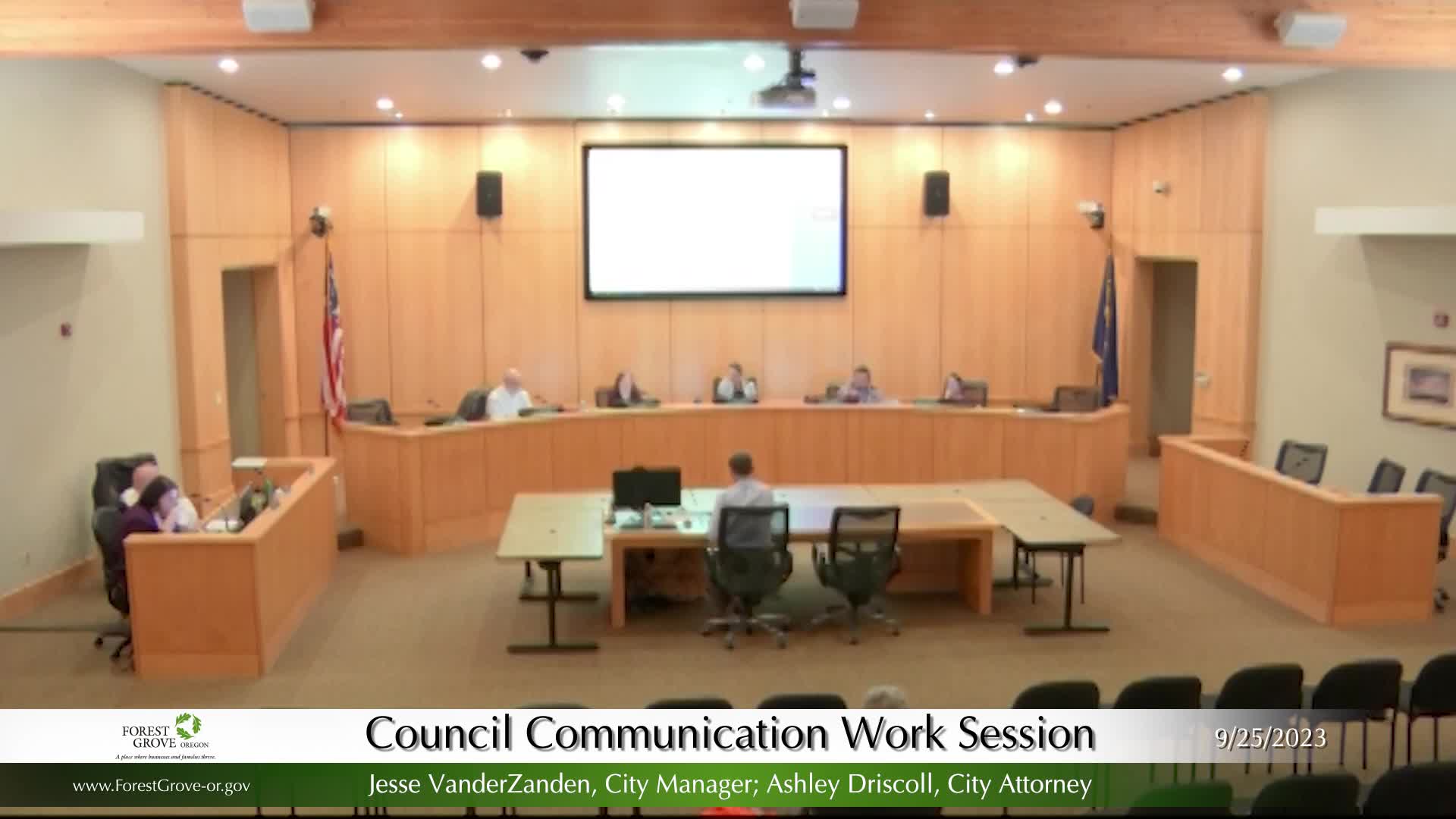 Thumbnail image for September 25, 2023 Forest Grove Communication Work Session