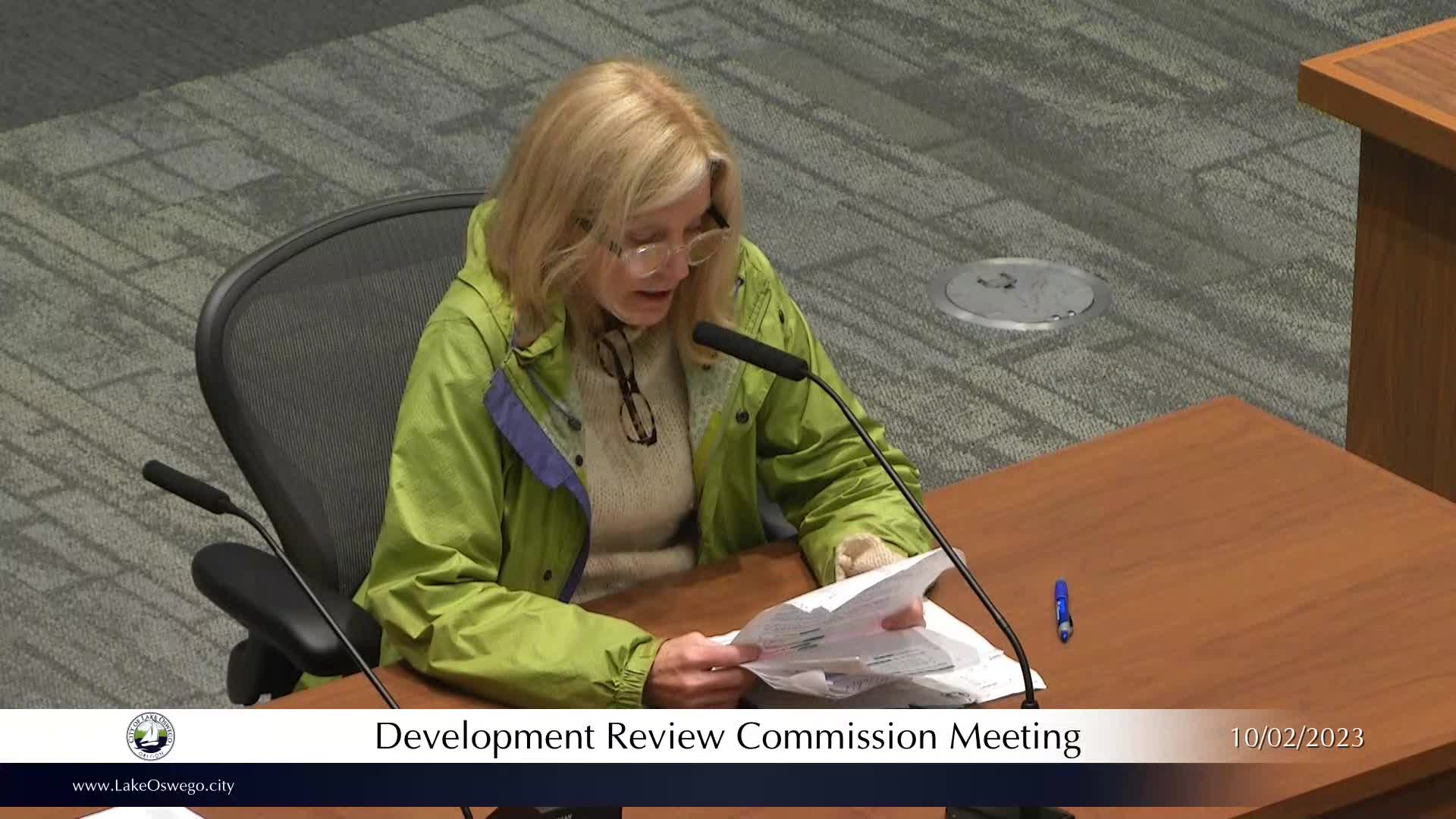 Thumbnail image for Lake Oswego Development Review Commission Meeting