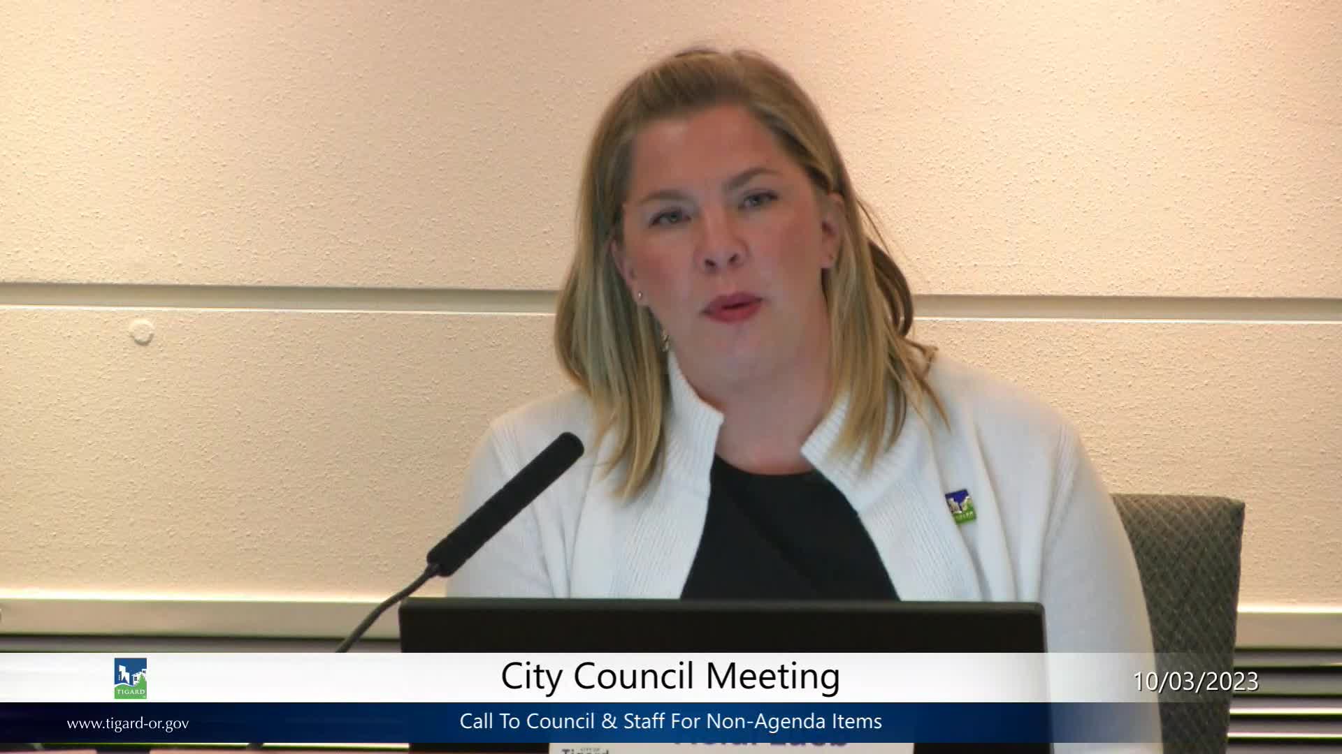 Thumbnail image for October 3, 2023 Tigard City Council Meeting