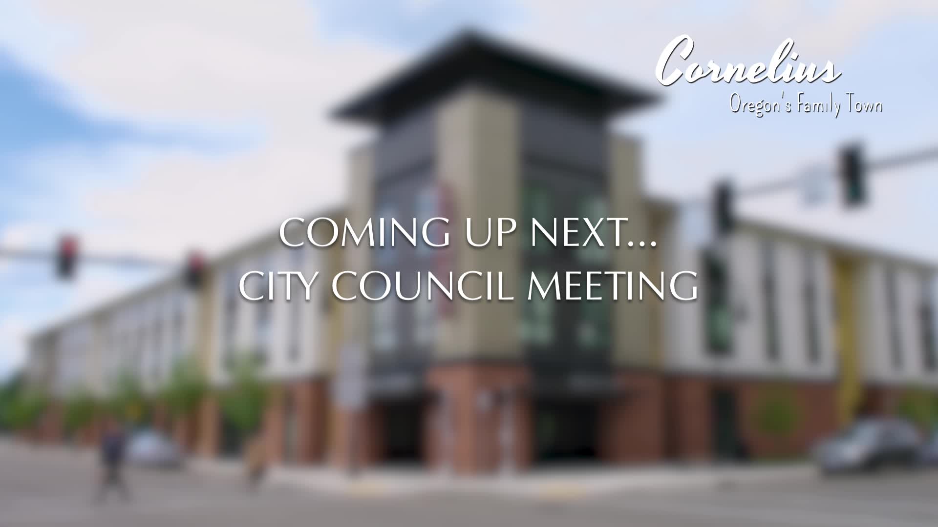 Thumbnail image for Cornelius City Council Meeting-Live - November 6, 2023