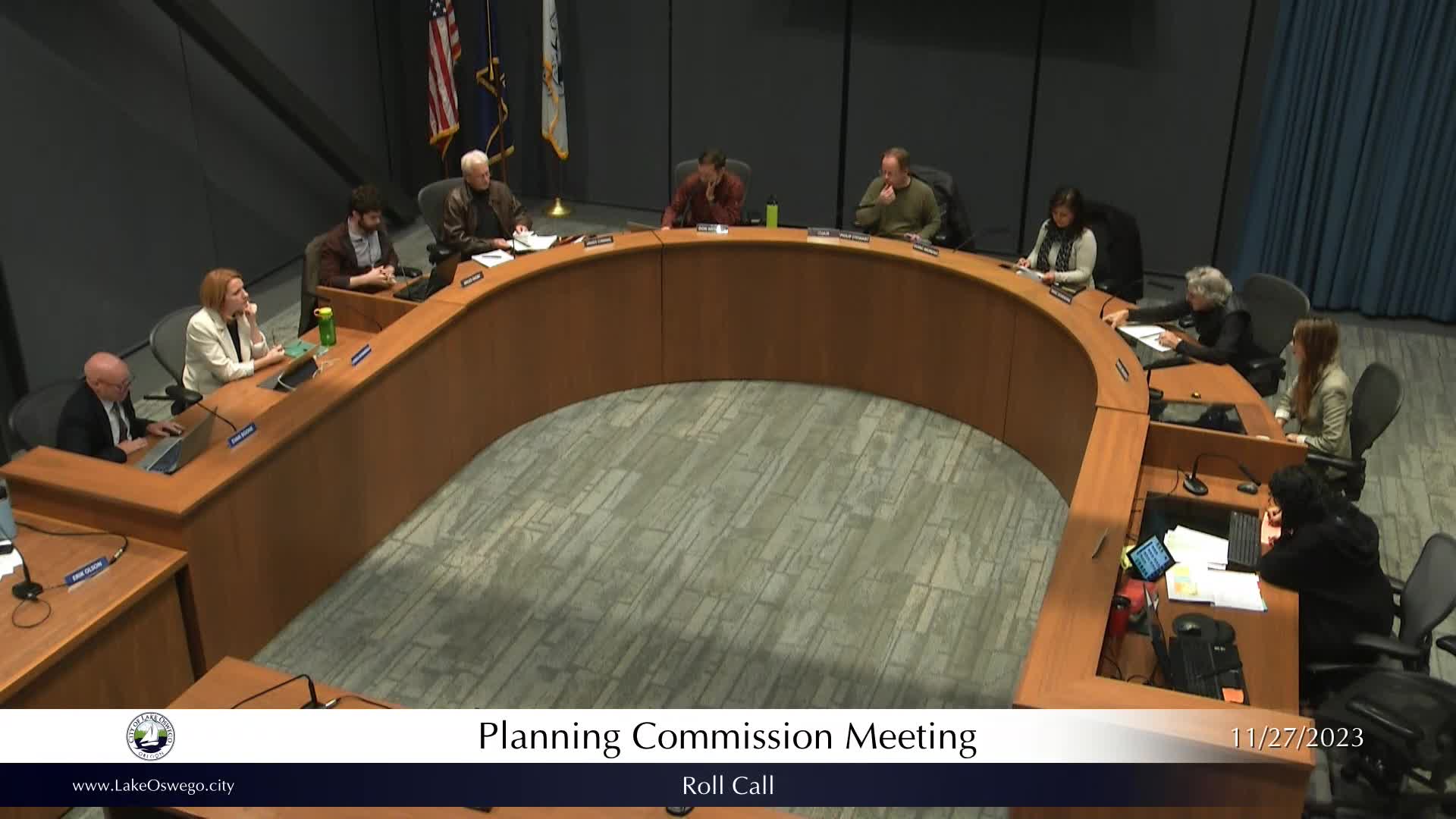 Thumbnail image for November 27, 2023 Lake Oswego Planning Commission Meeting