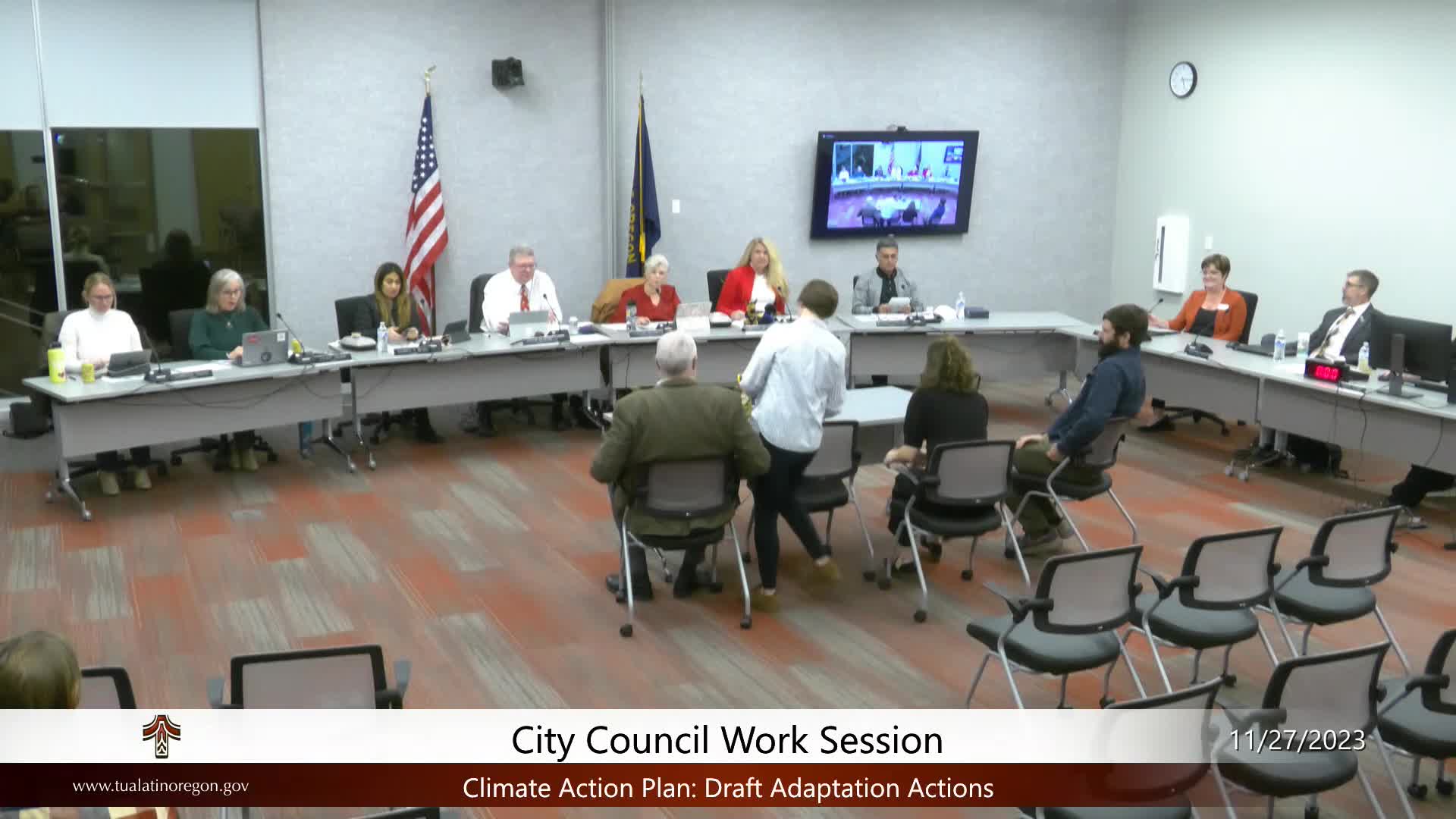 Thumbnail image for November 27, 2023 - Tualatin City Council Work Session