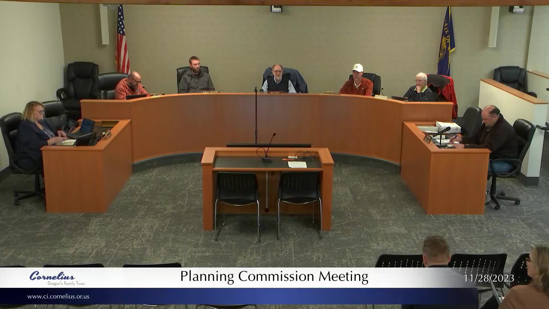 Thumbnail image for November 28, 2023 Cornelius Planning Commission Meeting