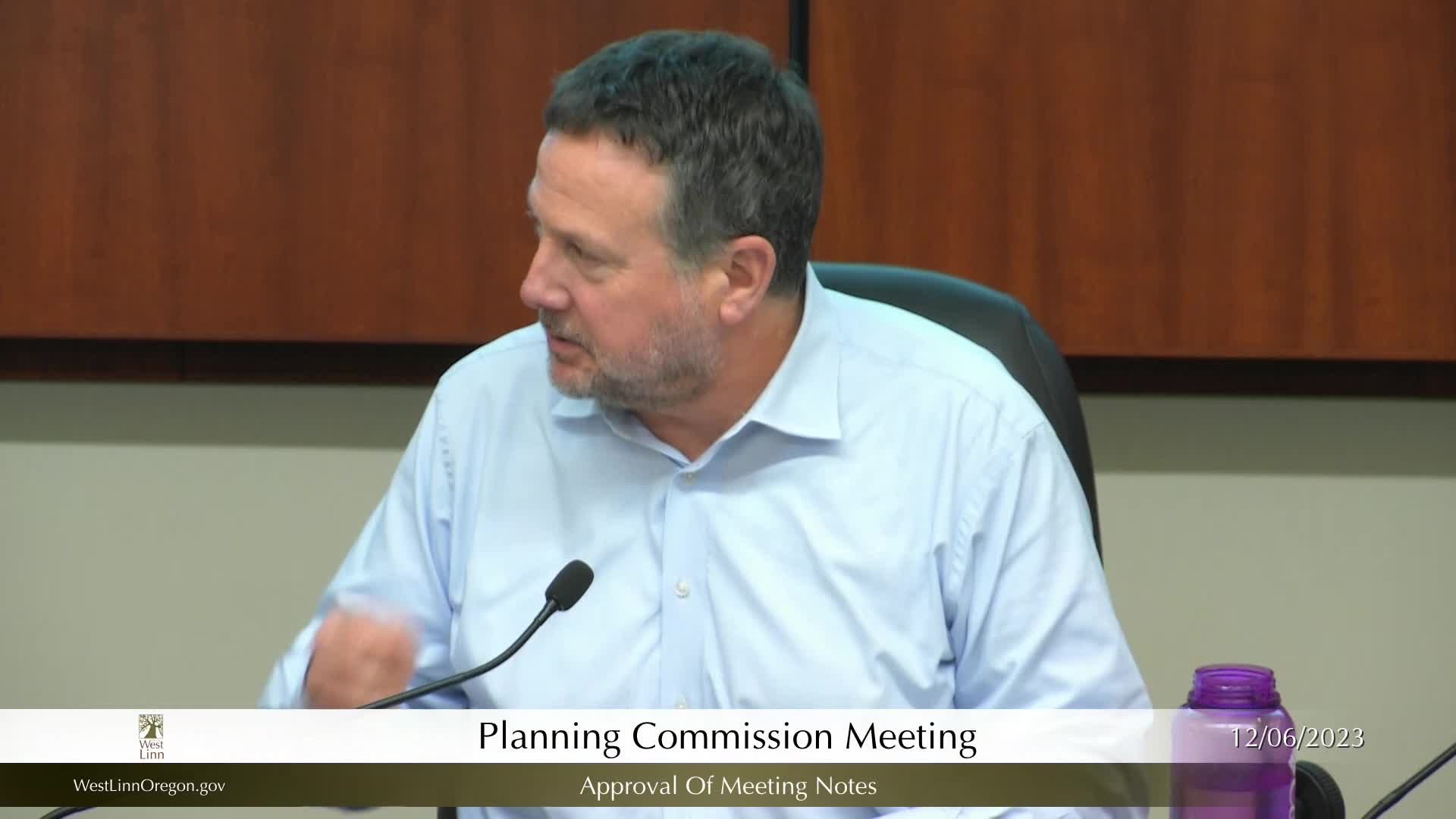 Thumbnail image for December 6, 2023 West Linn Planning Commission
