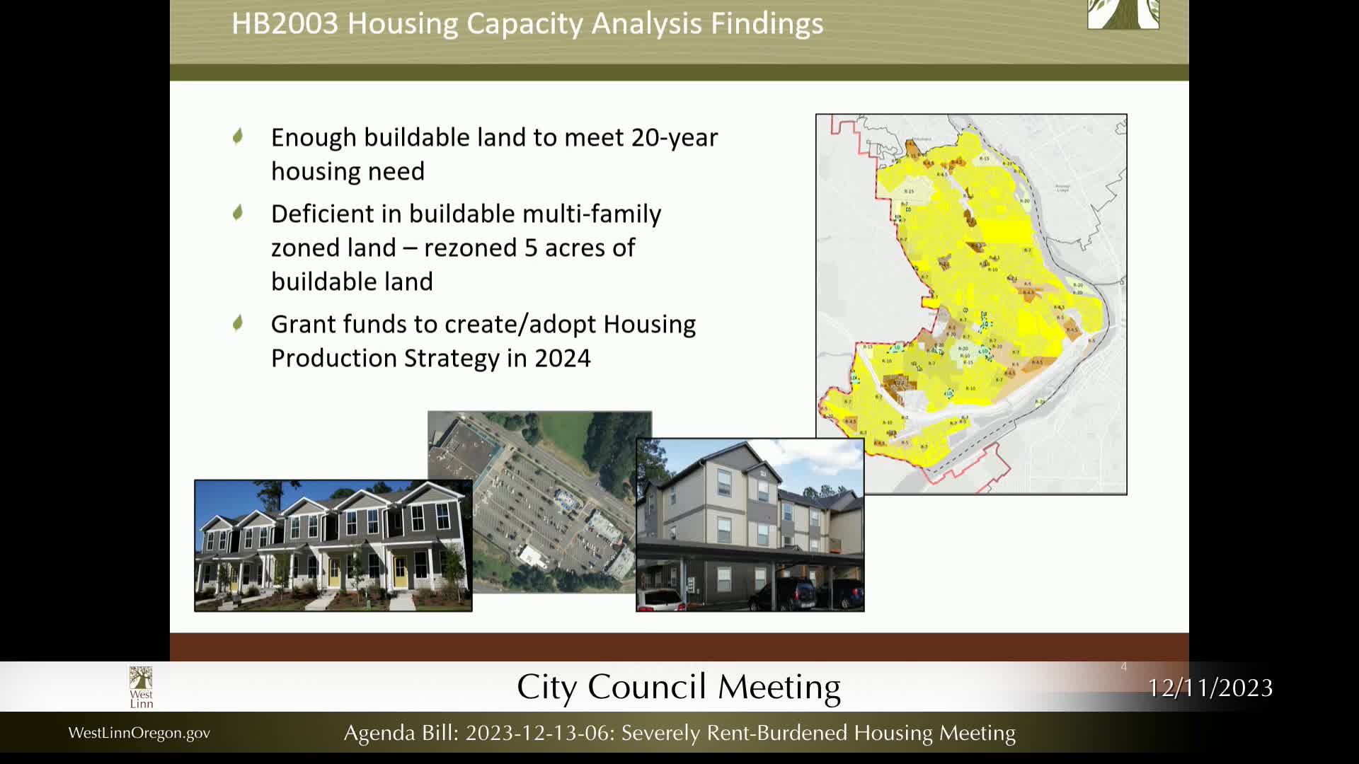 Thumbnail image for West Linn City Council Meeting - December 11, 2023