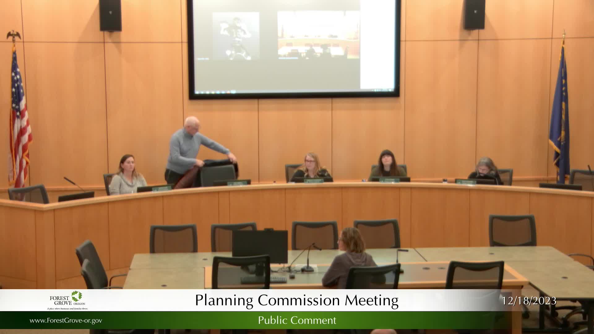 Thumbnail image for December 18, 2023 Forest Grove Planning Commission