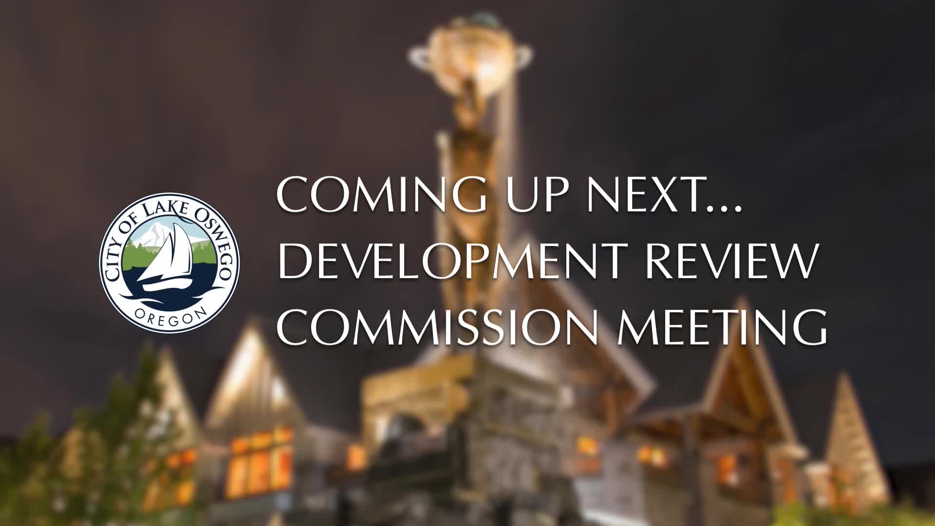 Thumbnail image for December 18, 2023 - Lake Oswego Development Review Commission Meeting