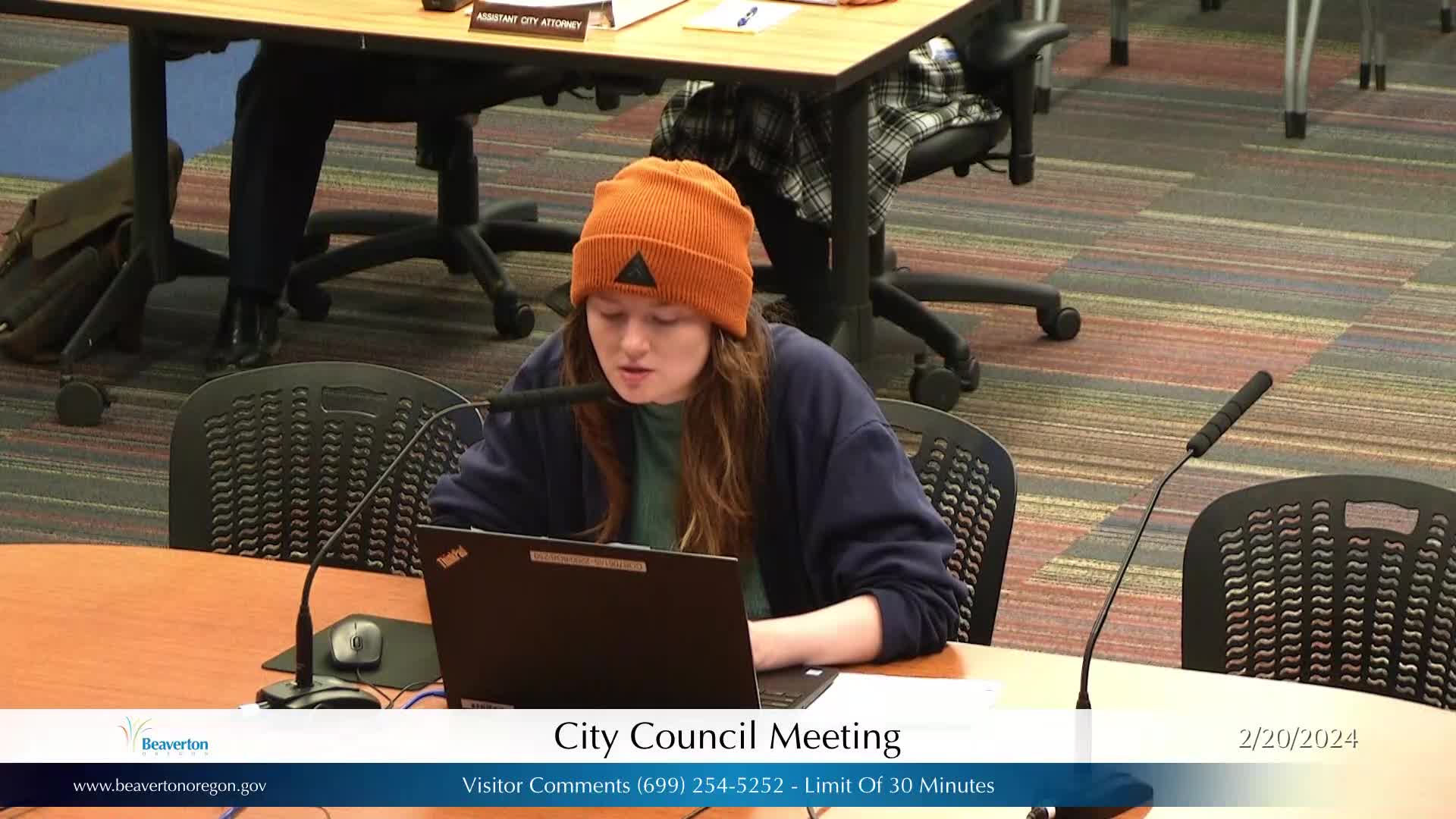 Thumbnail image for February 20, 2024 Beaverton City Council Meeting