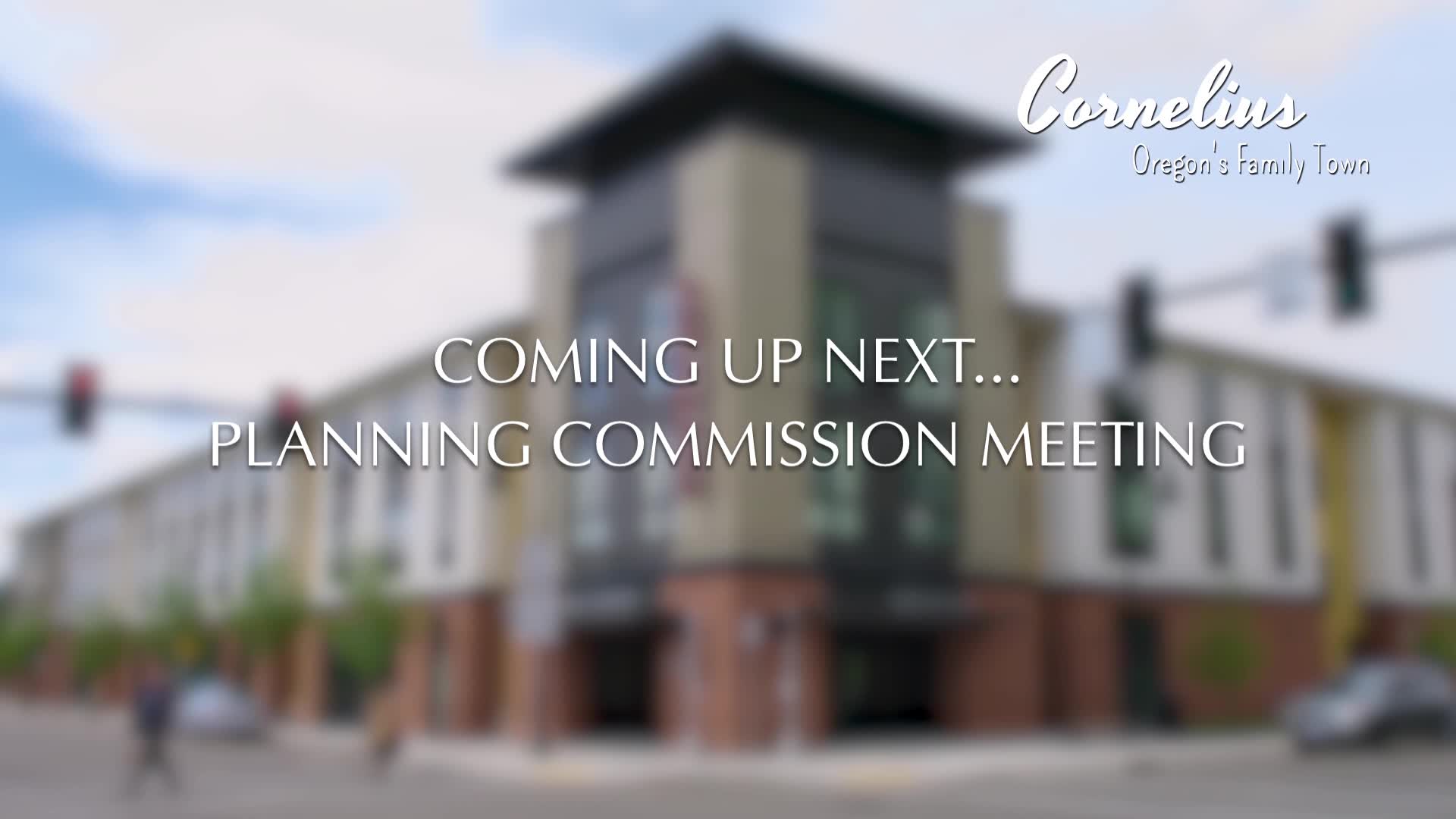 Thumbnail image for February 27, 2024 Cornelius Planning Commission Meeting