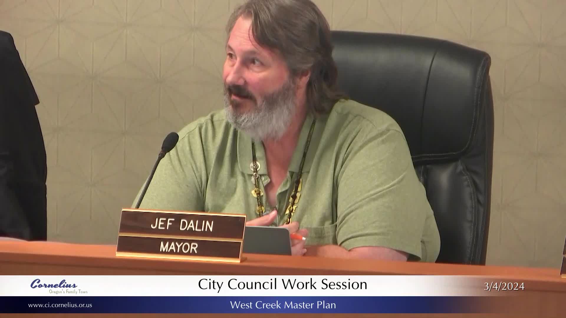 Thumbnail image for March 4, 2024 - Cornelius City Council Meeting-Live